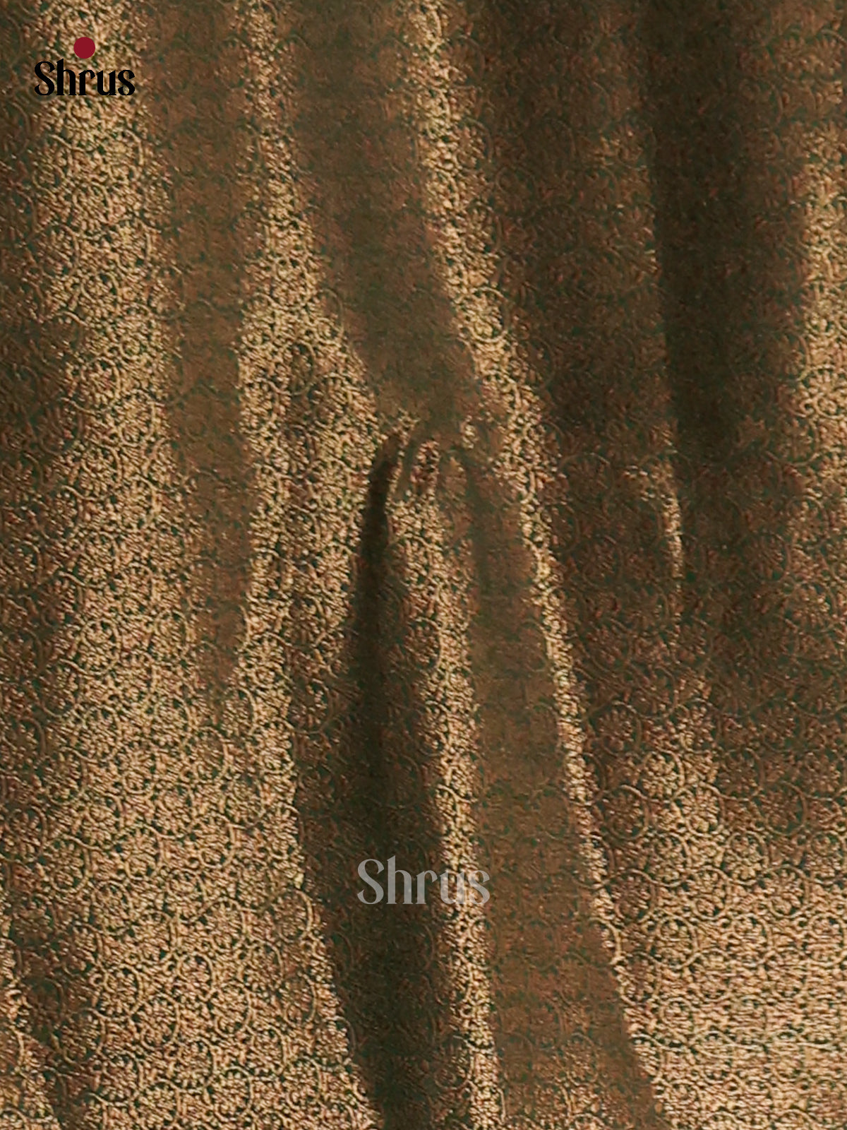 Purple & Green- Semi Jute Saree - Shop on Shrus.com