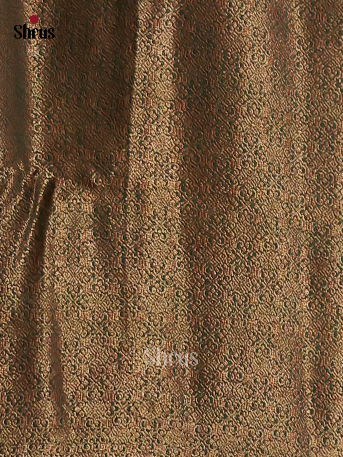 Mustard & Green - Semi Jute Saree - Shop on Shrus.com