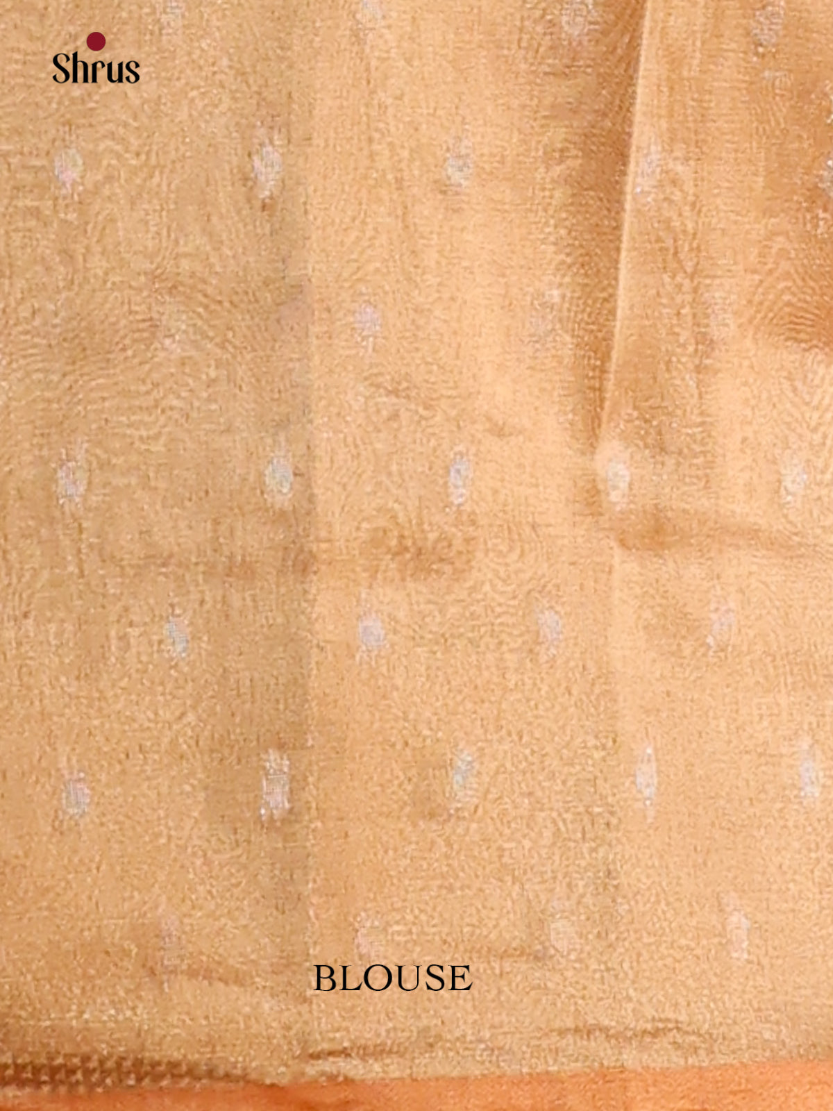 Brick - Semi Tissue Saree - Shop on Shrus.com