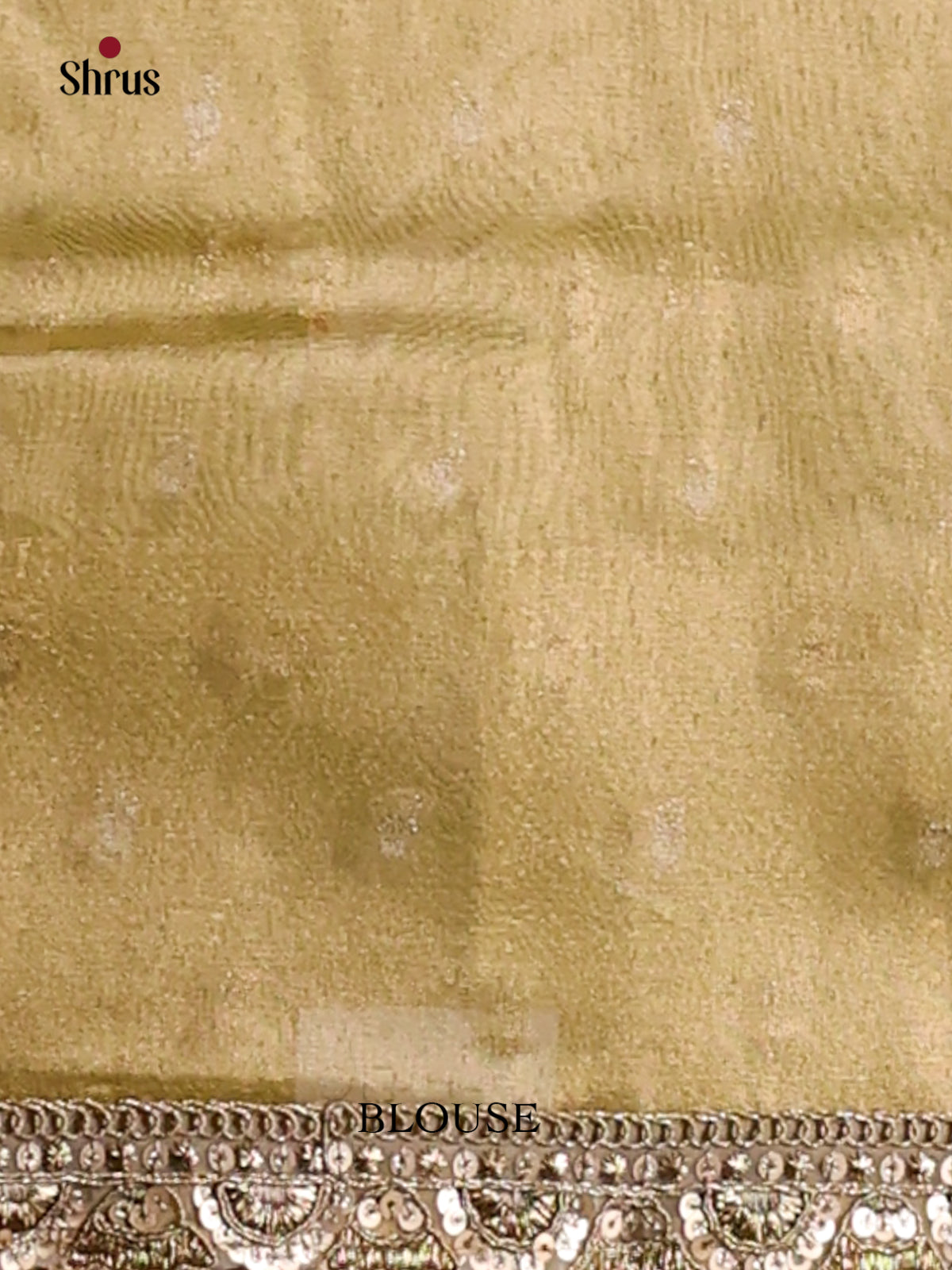 Green - Semi Tissue Saree - Shop on Shrus.com
