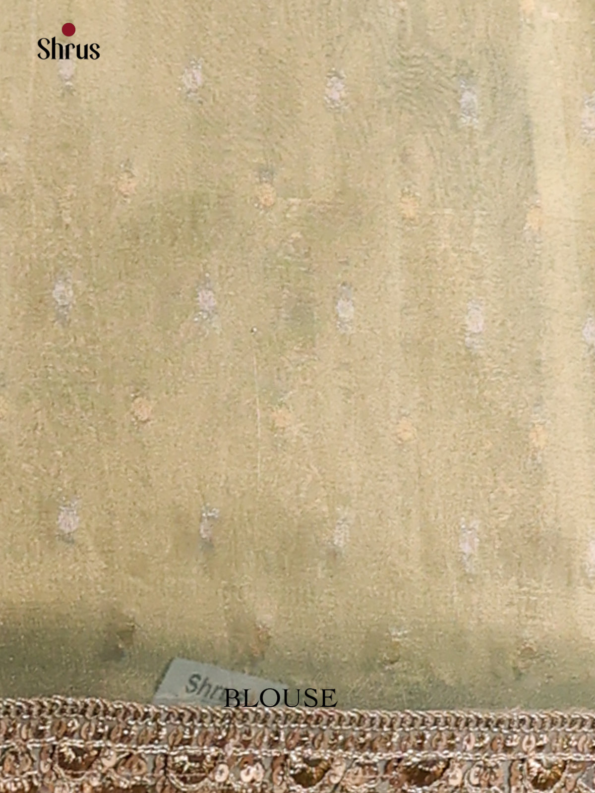 Green - Semi Tissue Saree - Shop on Shrus.com