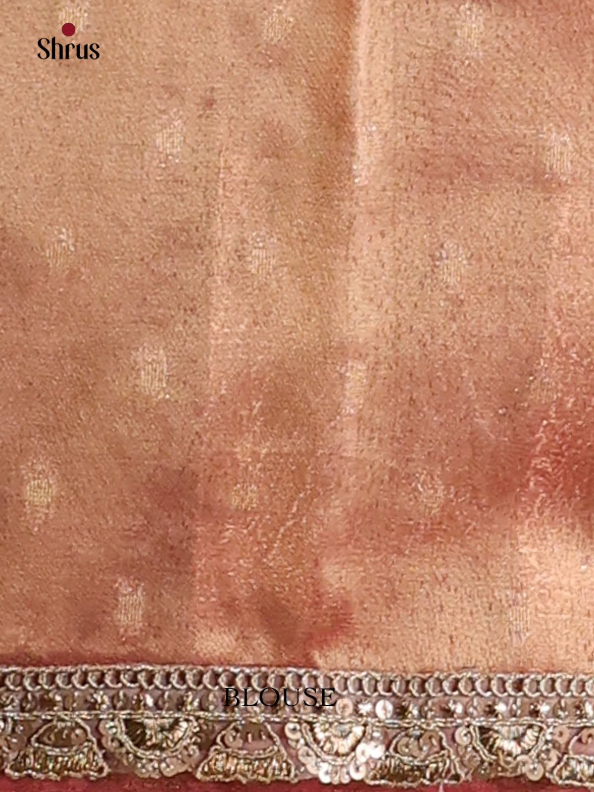 Pink - Semi Tissue Saree - Shop on Shrus.com