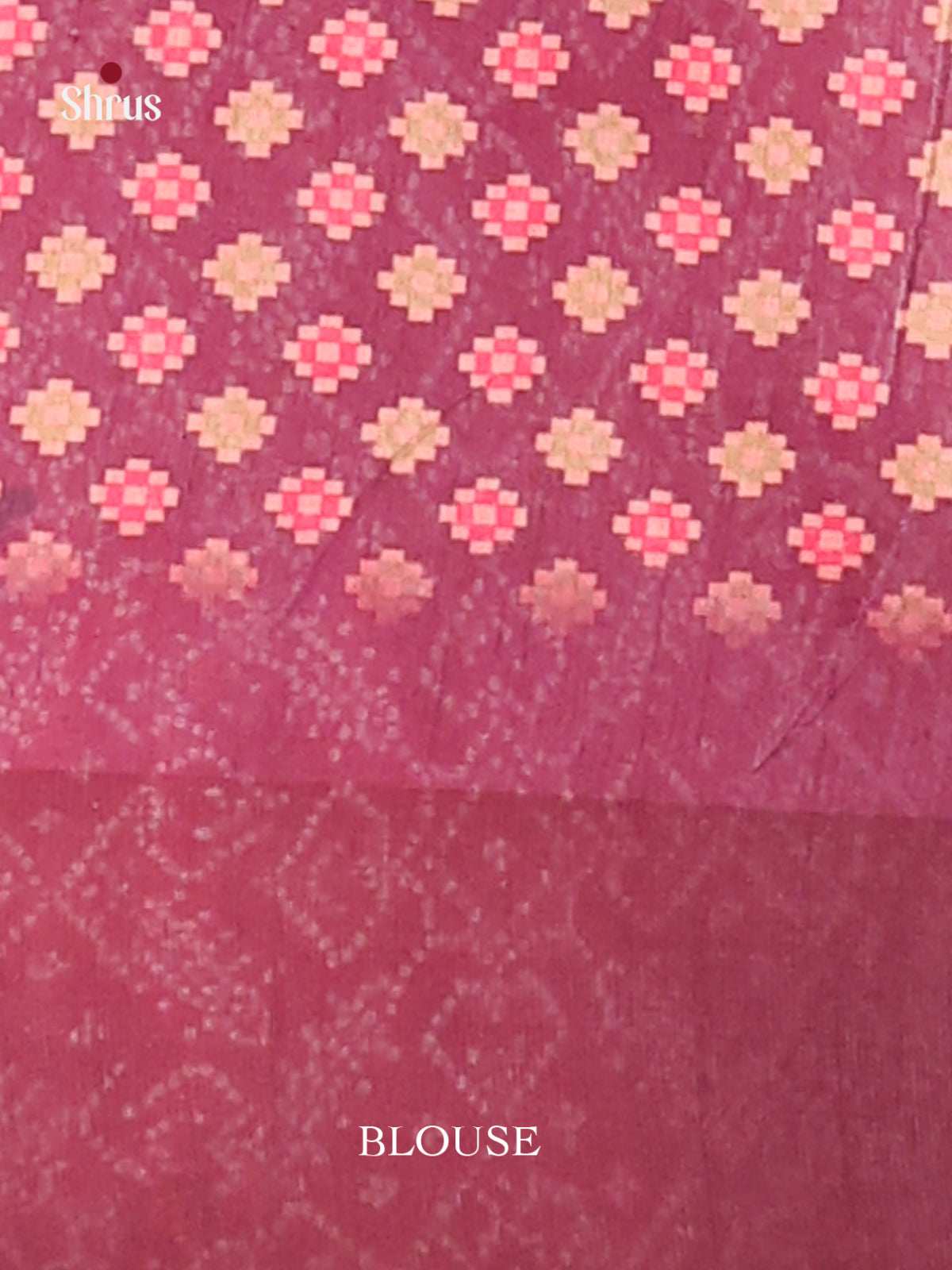 Purple - Champa semitussar Saree - Shop on Shrus.com