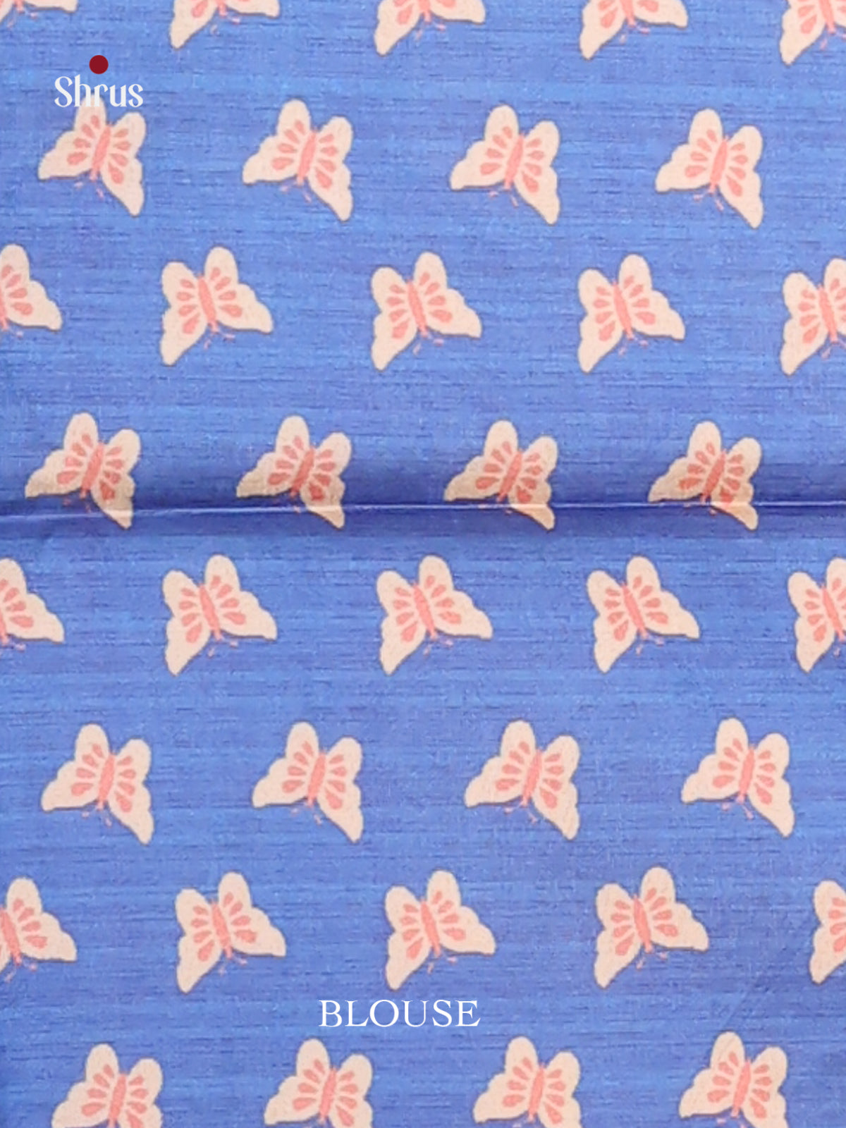 Blue - Champa semitussar Saree - Shop on Shrus.com