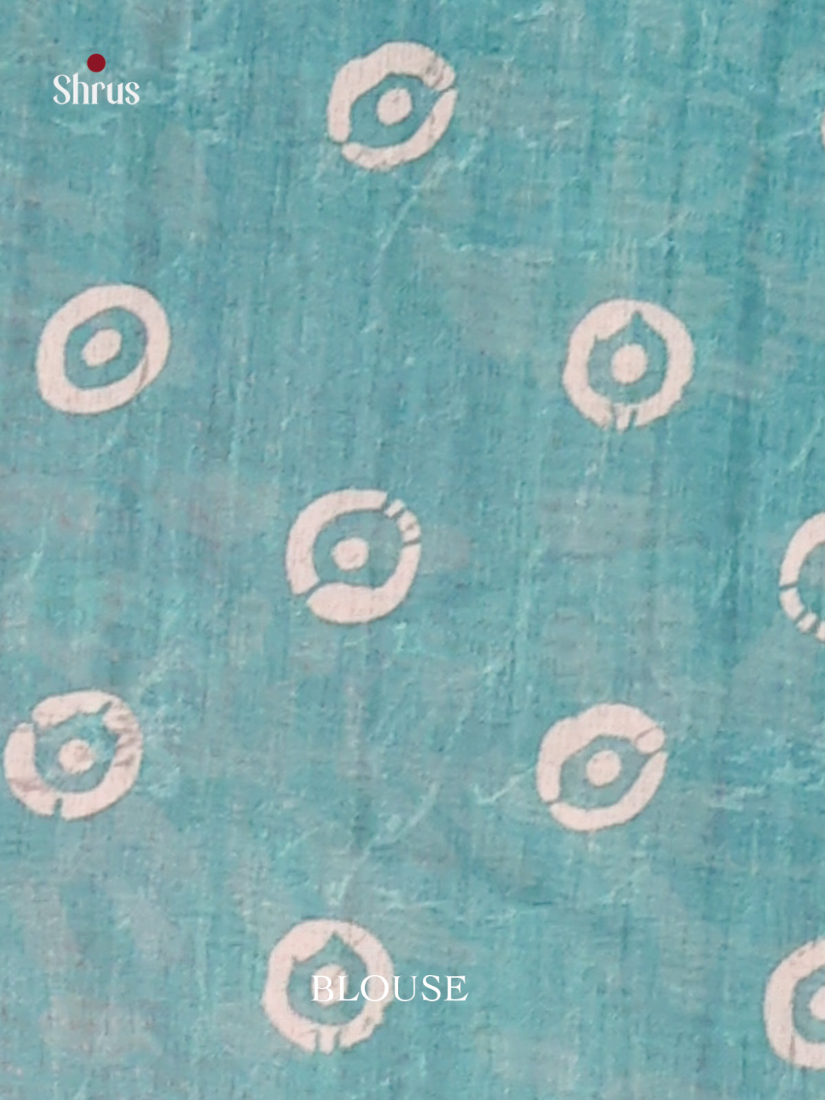 Blue - Champa semitussar Saree - Shop on Shrus.com