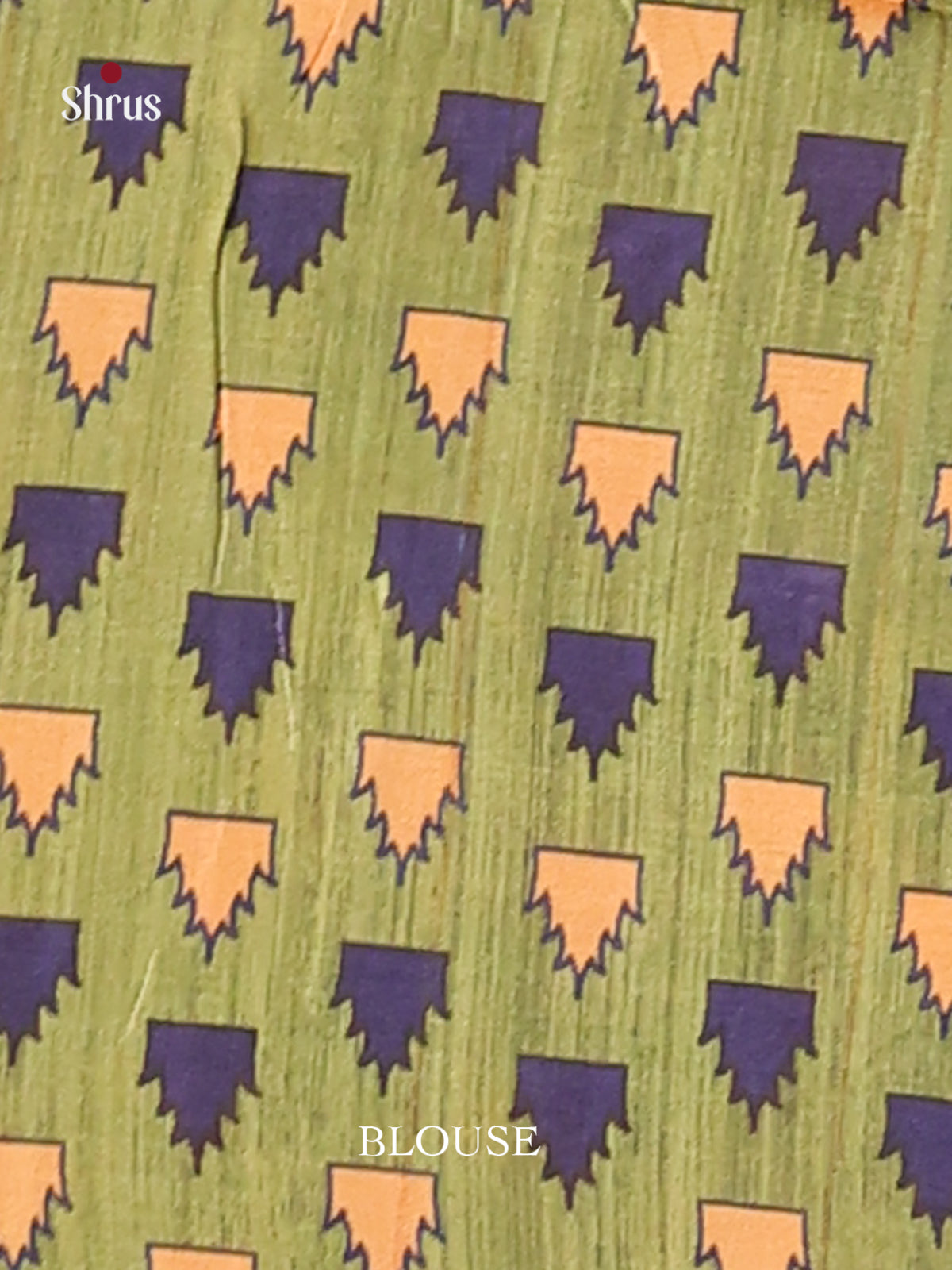 Green & Blue - Champa semitussar Saree - Shop on Shrus.com