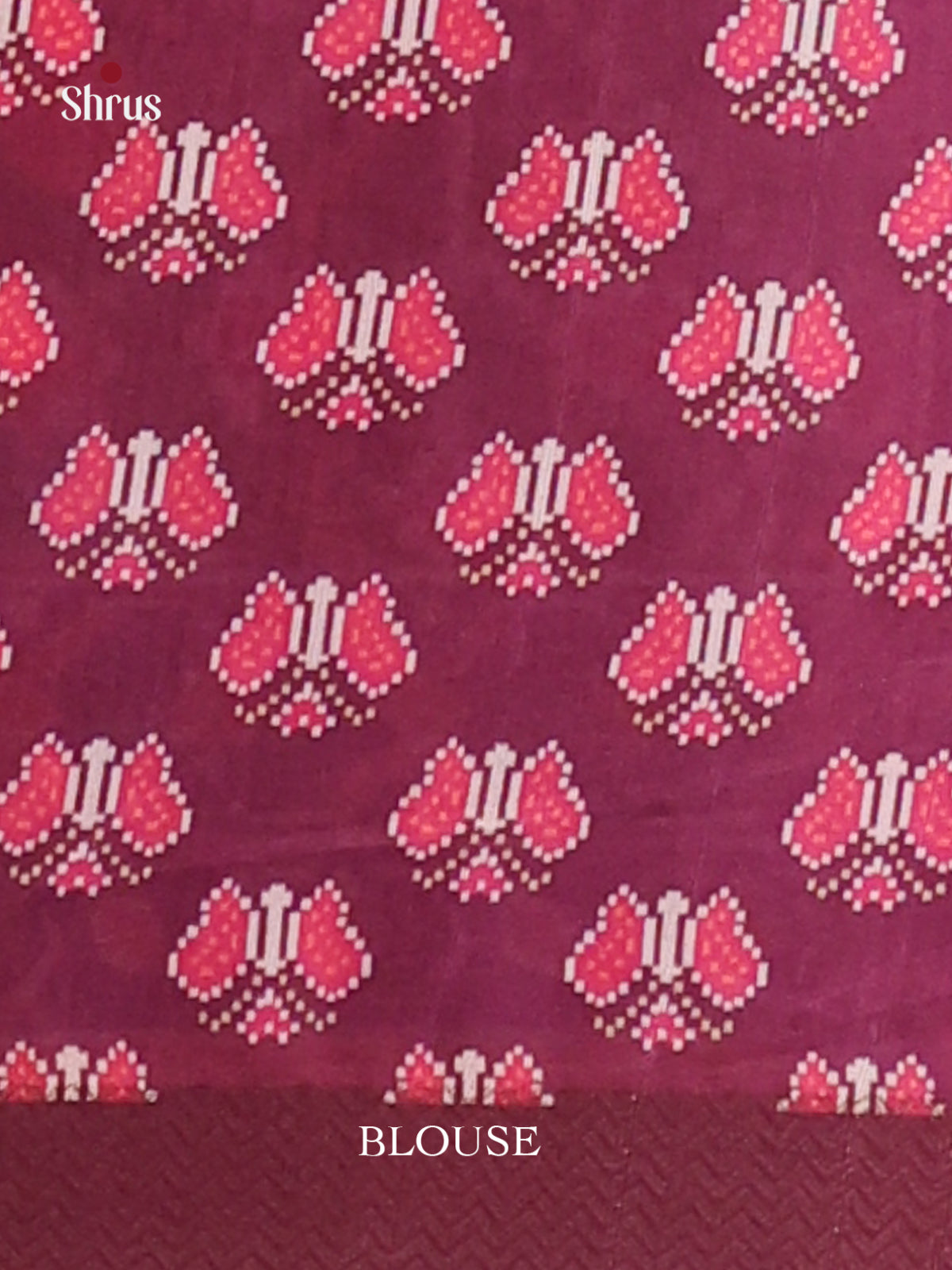 Green & Purple - Champa semitussar Saree - Shop on Shrus.com