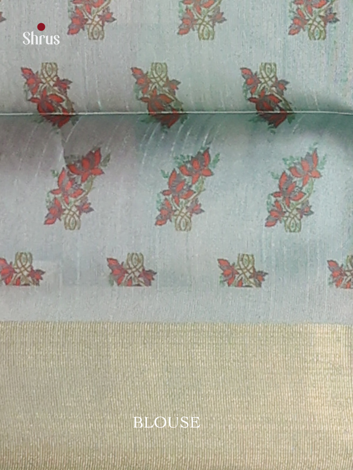 Green & Blue- Champa semitussar Saree - Shop on Shrus.com