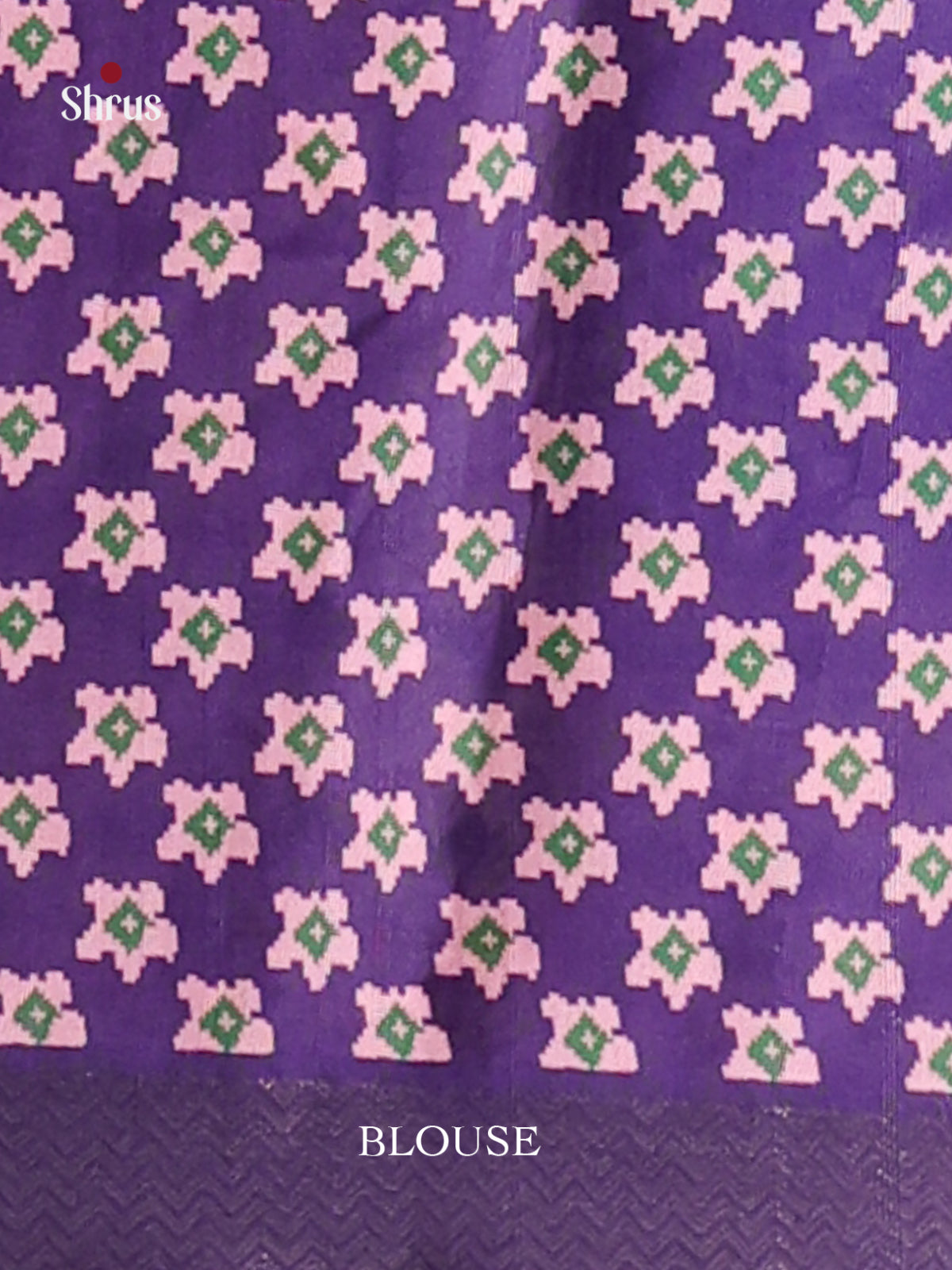 Purple- Champa semitussar Saree - Shop on Shrus.com