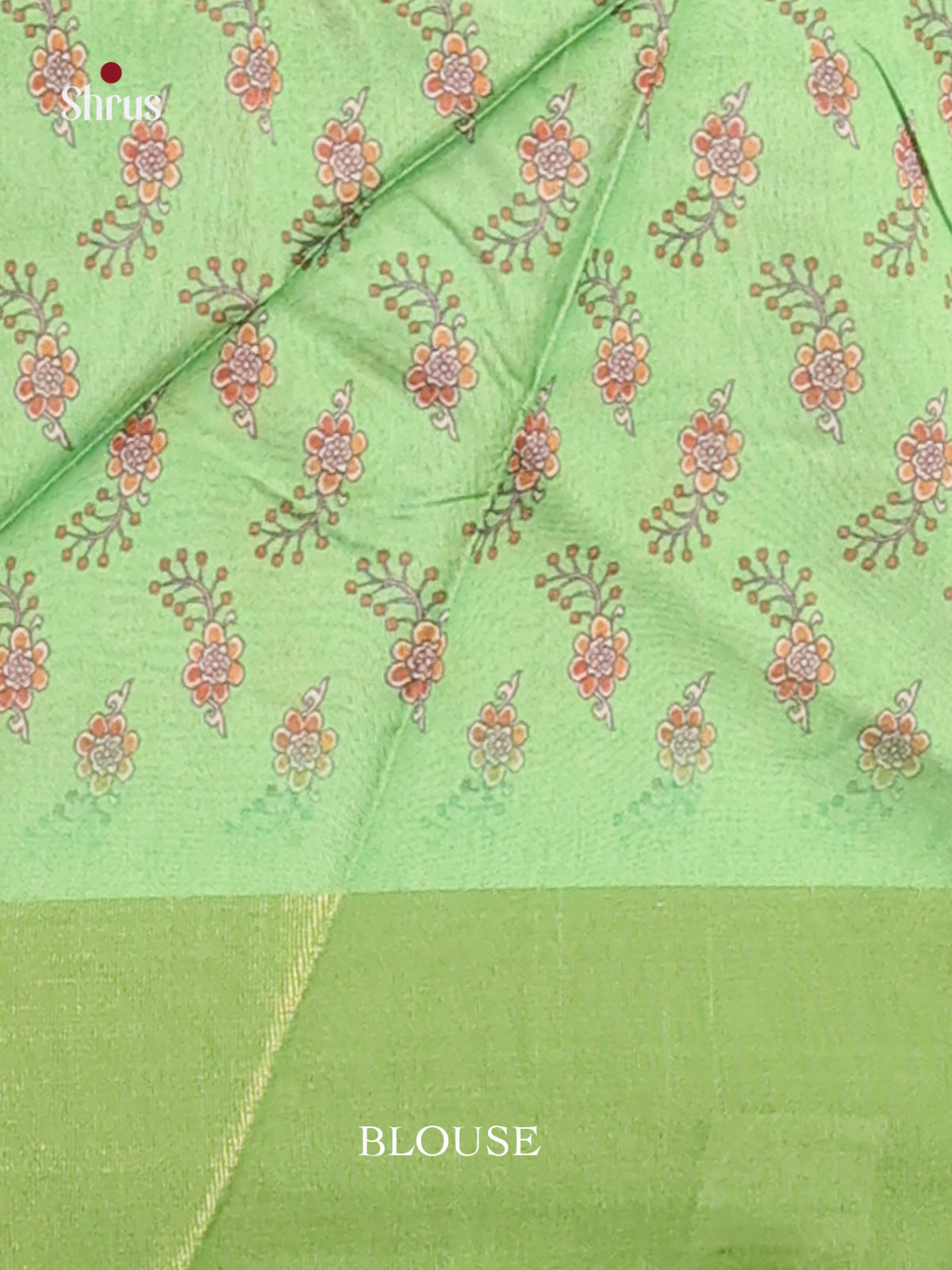 Pink & Green - Champa semitussar Saree - Shop on Shrus.com