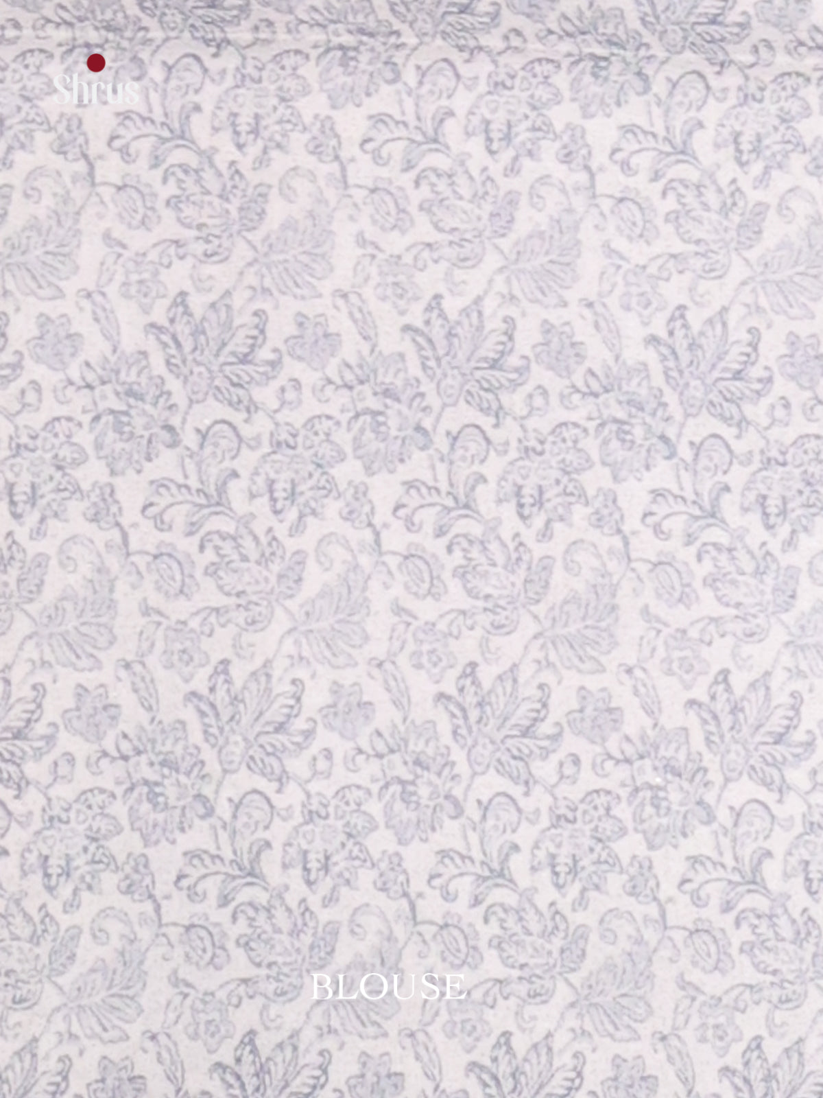 Cream & Blue - Champa semitussar Saree - Shop on Shrus.com