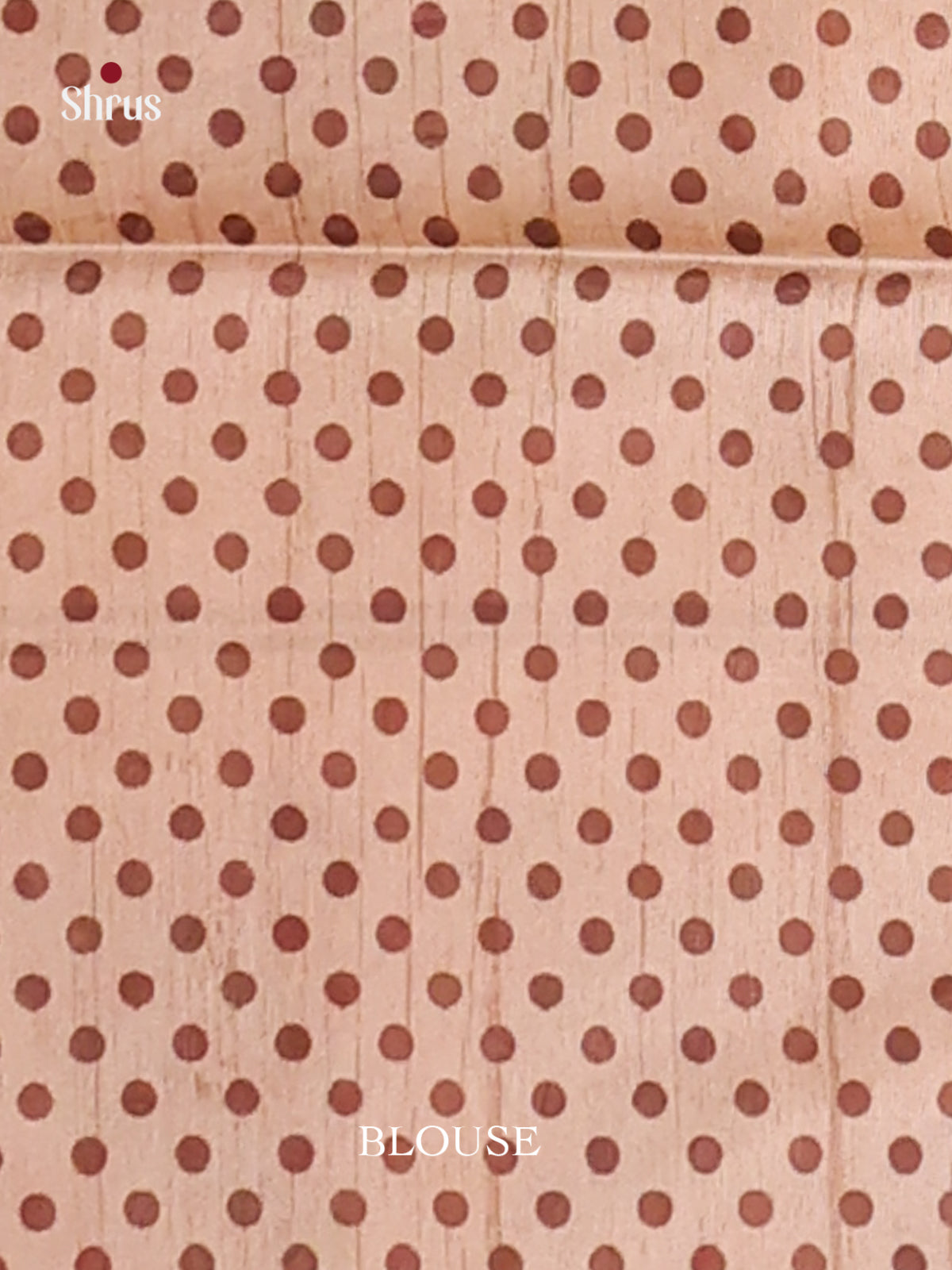 Blue & Cream- Champa semitussar Saree - Shop on Shrus.com