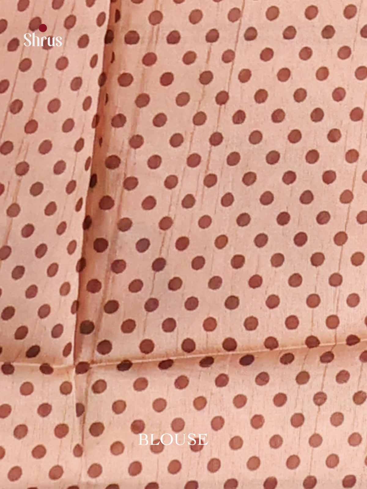 Peach - Champa semitussar Saree - Shop on Shrus.com