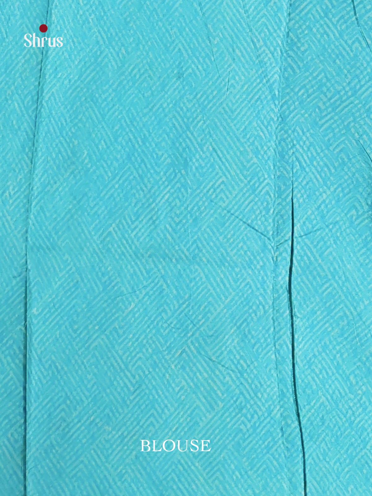 Cream & Blue- Semi Tussar Saree - Shop on Shrus.com