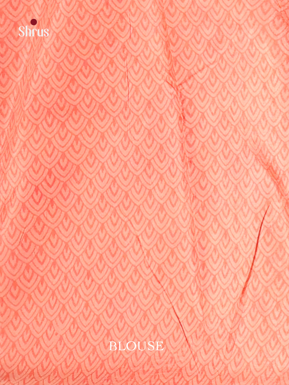 Cream & Orange - Semi Tussar Saree - Shop on Shrus.com