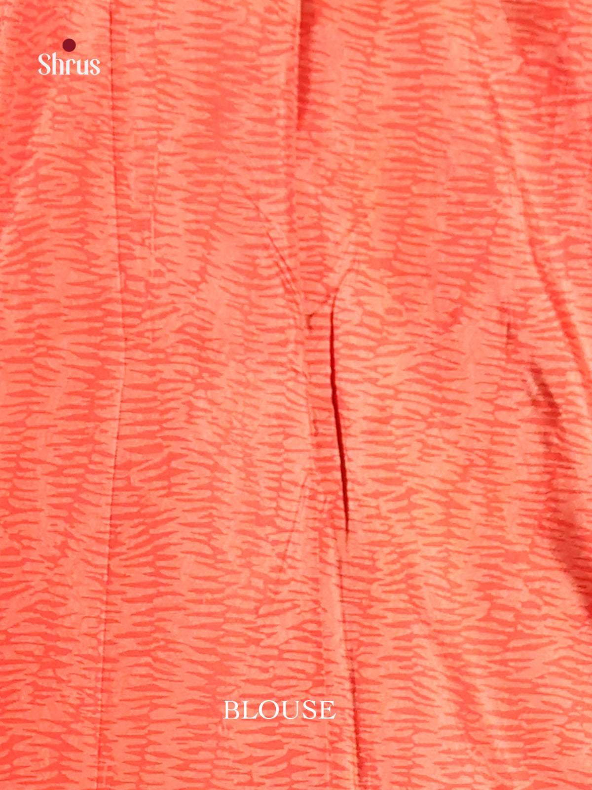 Grey & Orange - Semi Tussar Saree - Shop on Shrus.com