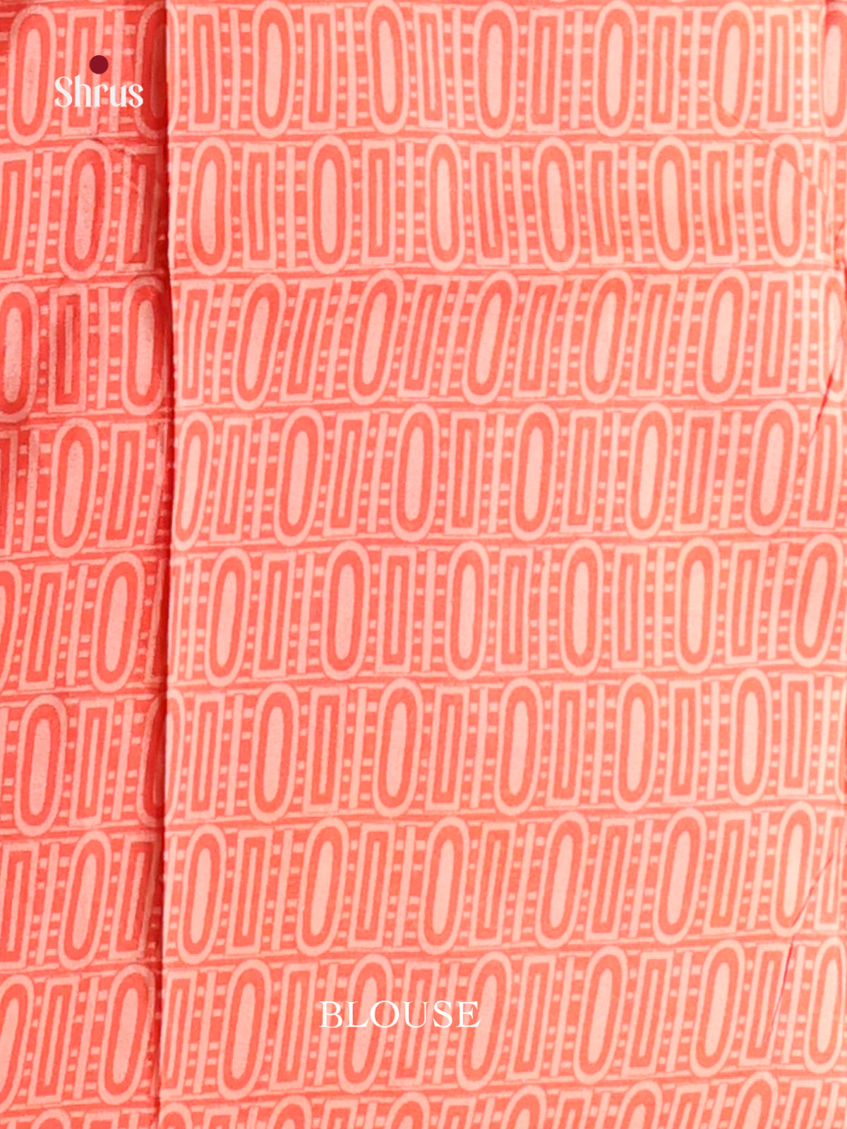 Pink & Peach - Semi Tussar Saree - Shop on Shrus.com