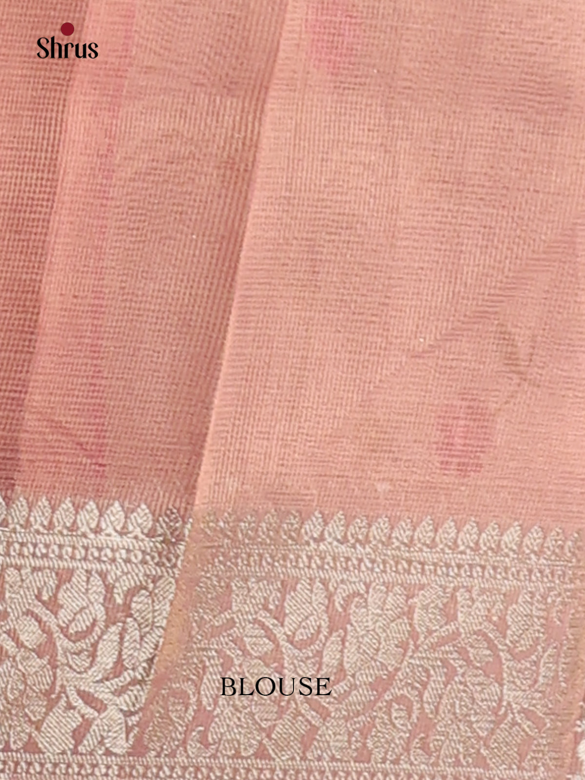 Pink - Semi Tissue Saree - Shop on Shrus.com