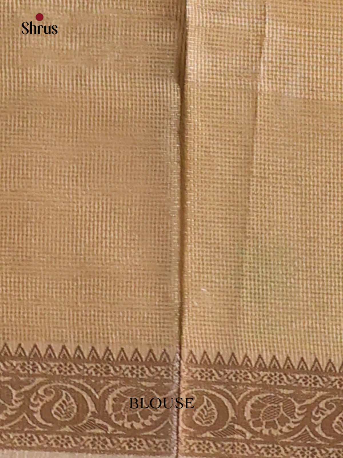 Chutney Green - Semi Tissue Saree - Shop on Shrus.com