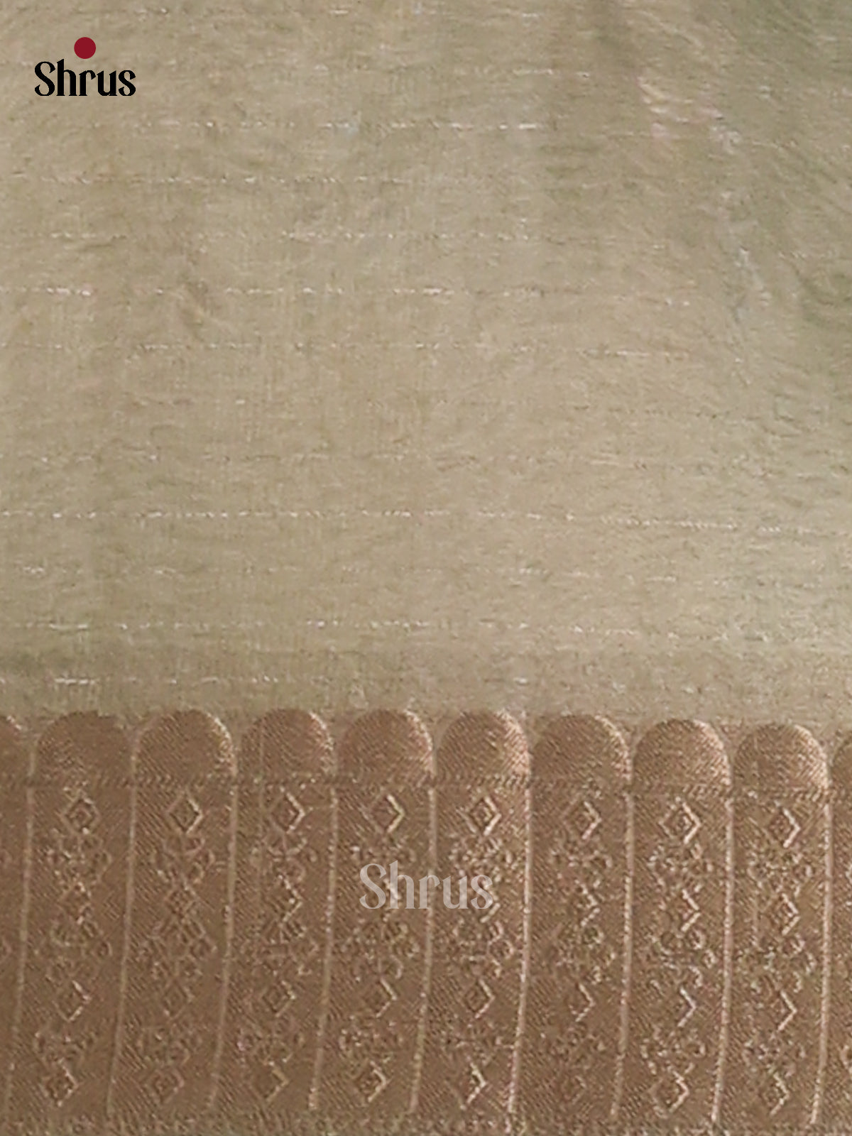 Lite Green - Semi Tissue saree - Shop on Shrus.com