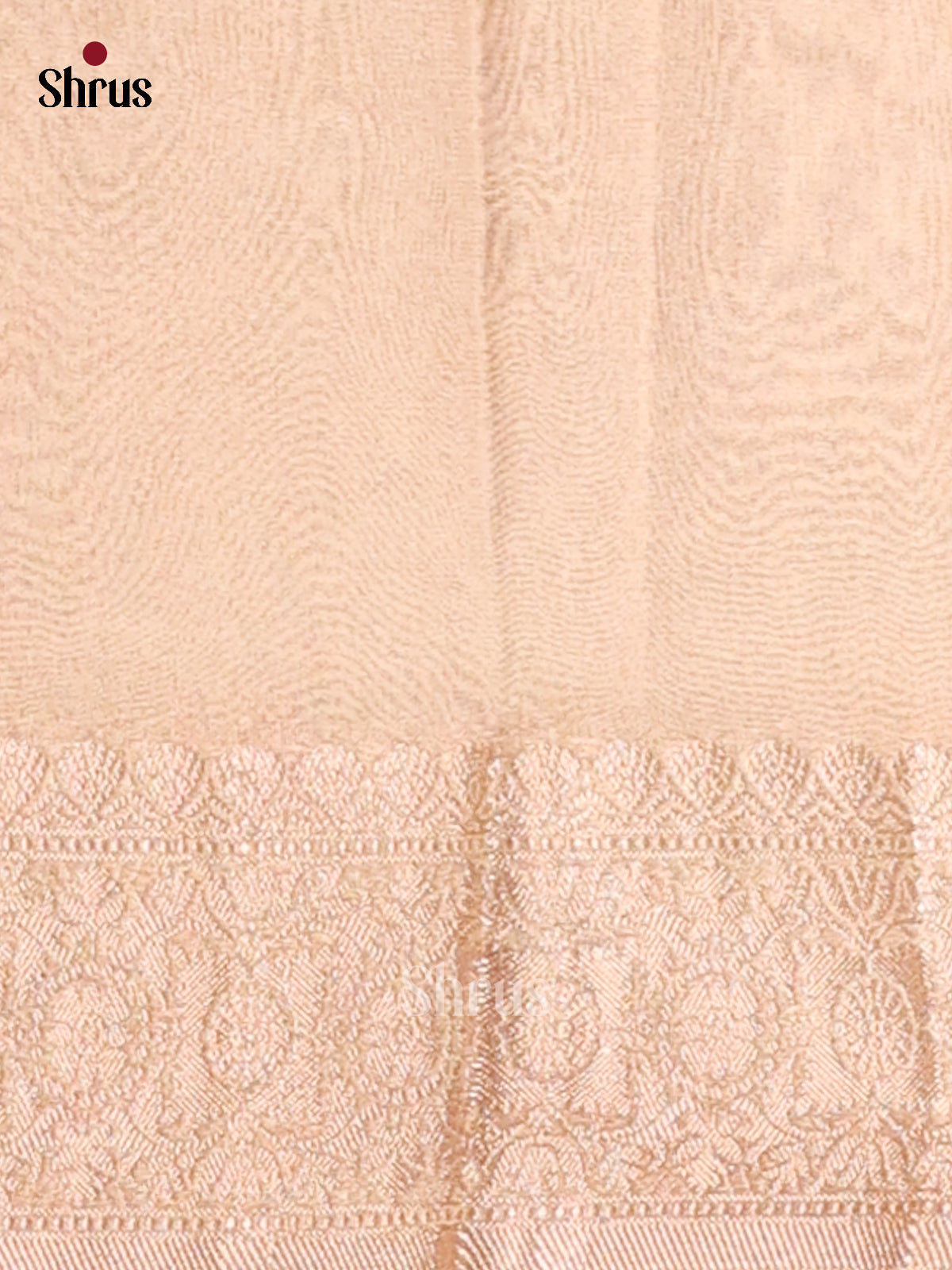 Rose Gold - Semi Tissue saree - Shop on Shrus.com