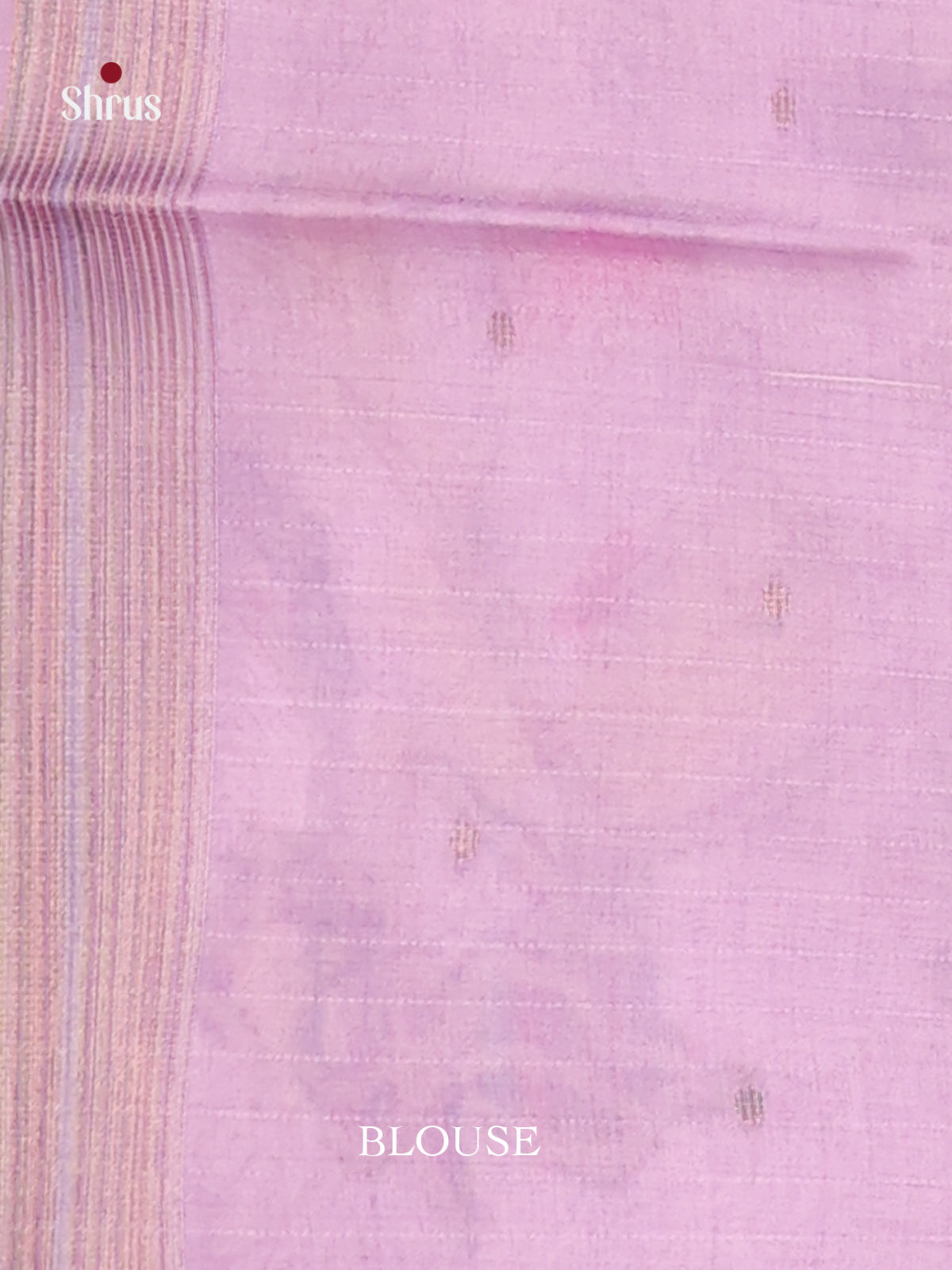 Lavender - Semi Tussar Saree - Shop on Shrus.com