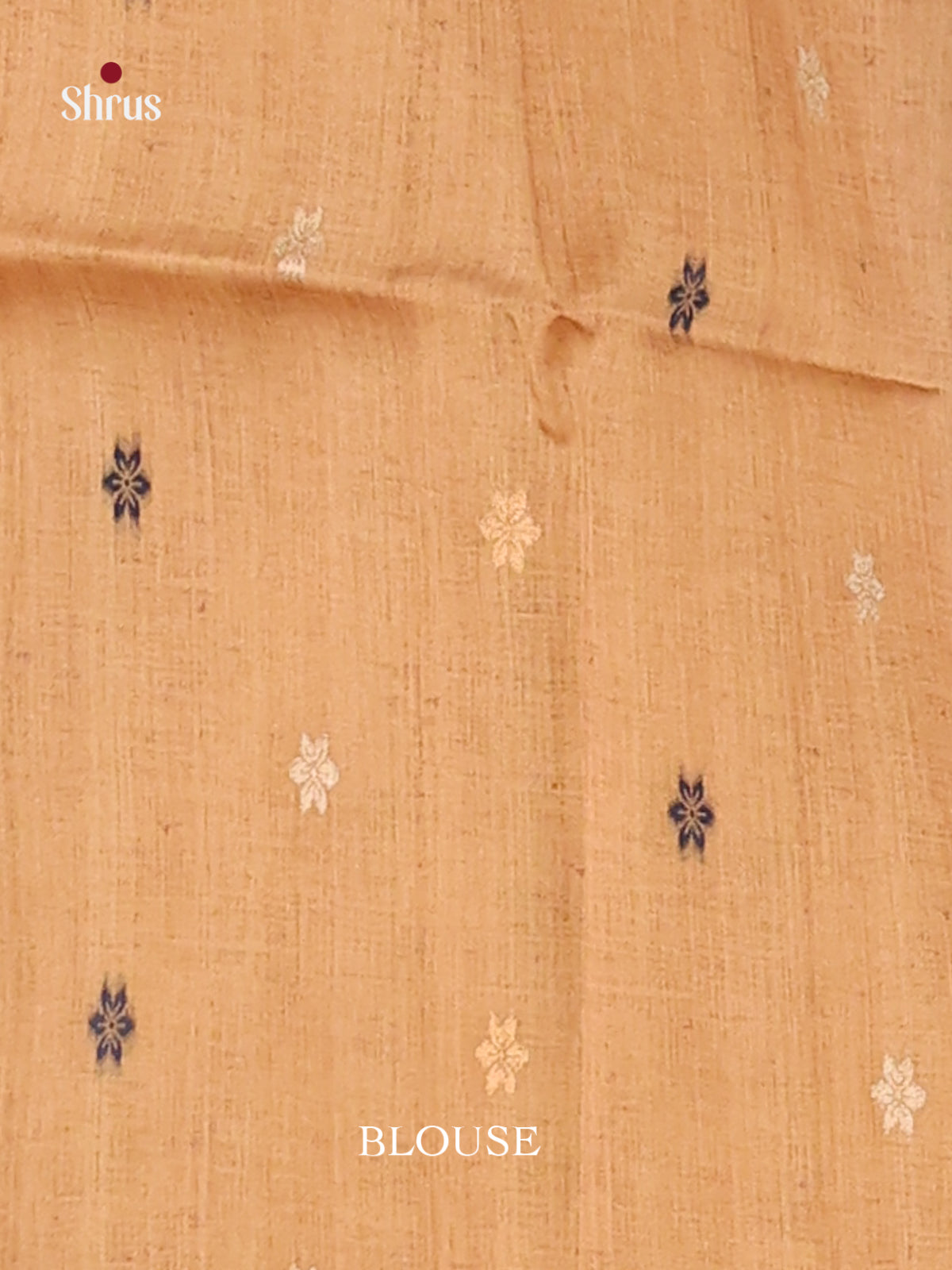 Lavender & Gold - Semi Tussar Saree - Shop on Shrus.com