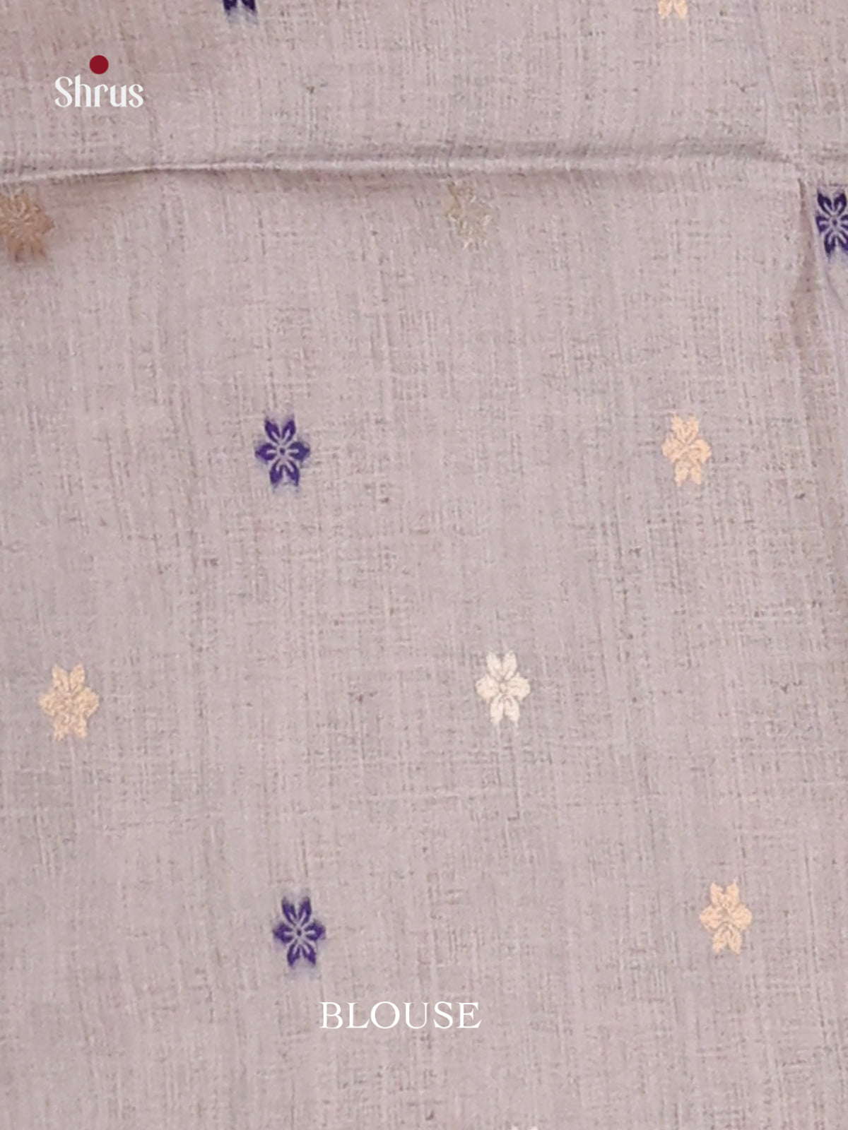 Peach & Grey- Semi Tussar Saree - Shop on Shrus.com