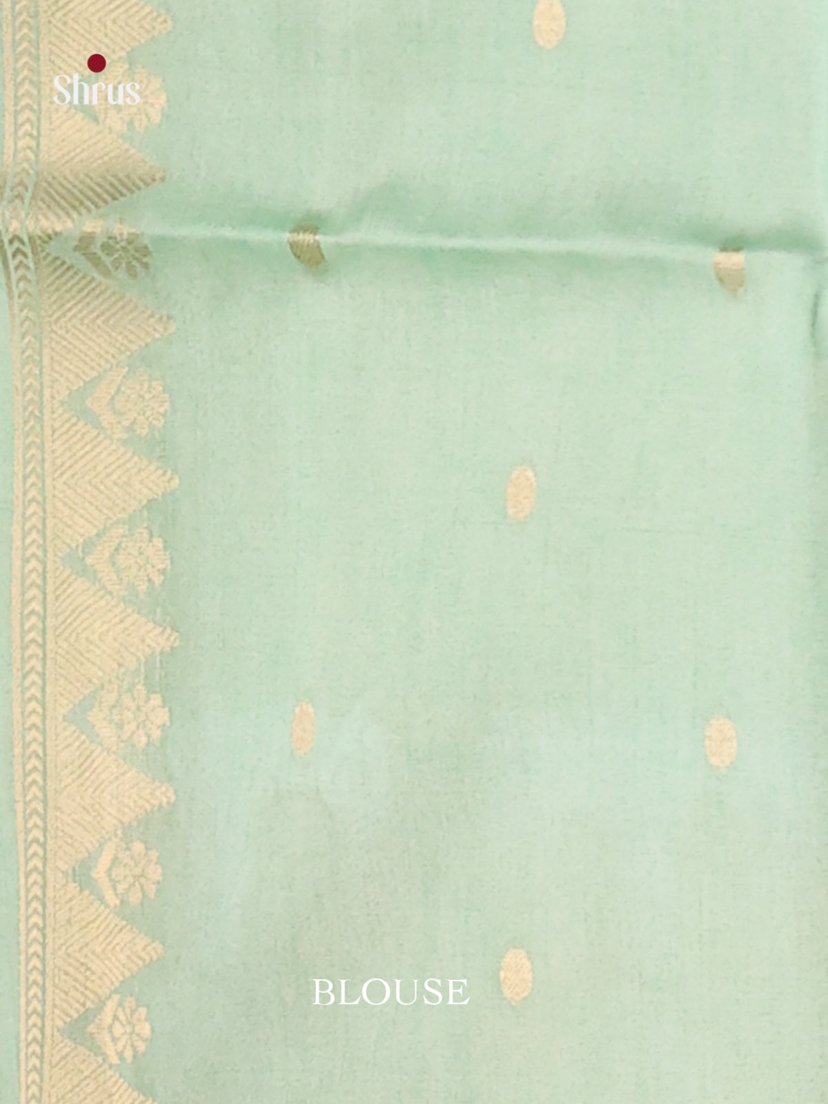 Grey & Teal Green- Semi Tussar Saree - Shop on Shrus.com