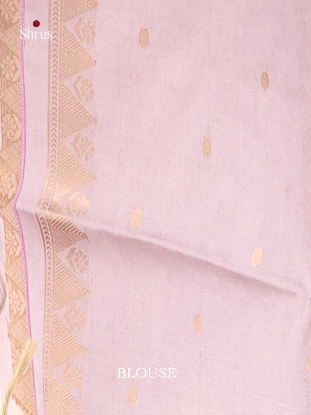 Green & Lavender - Semi Tussar Saree - Shop on Shrus.com