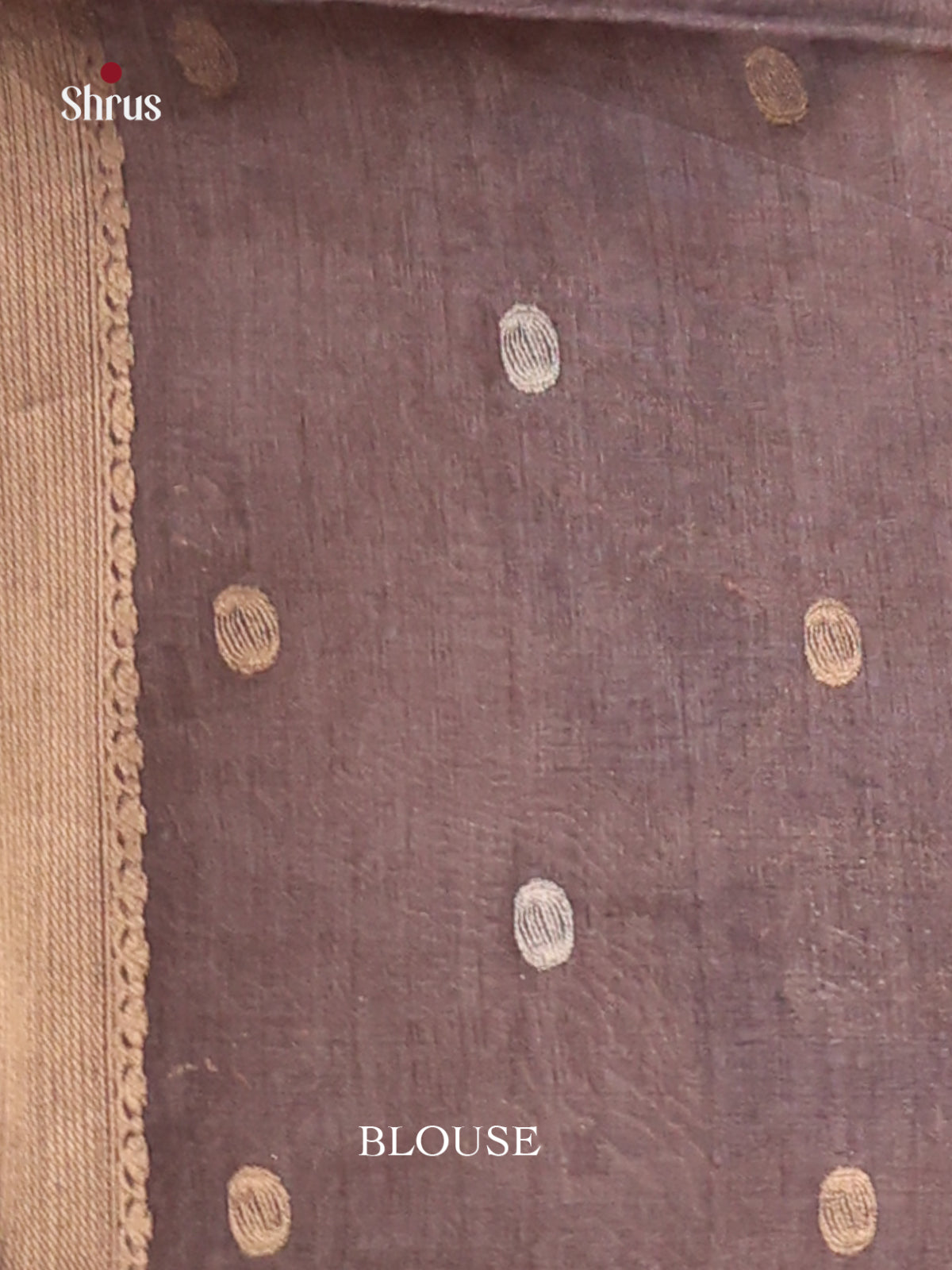 Grey - Semi Tussar Saree - Shop on Shrus.com