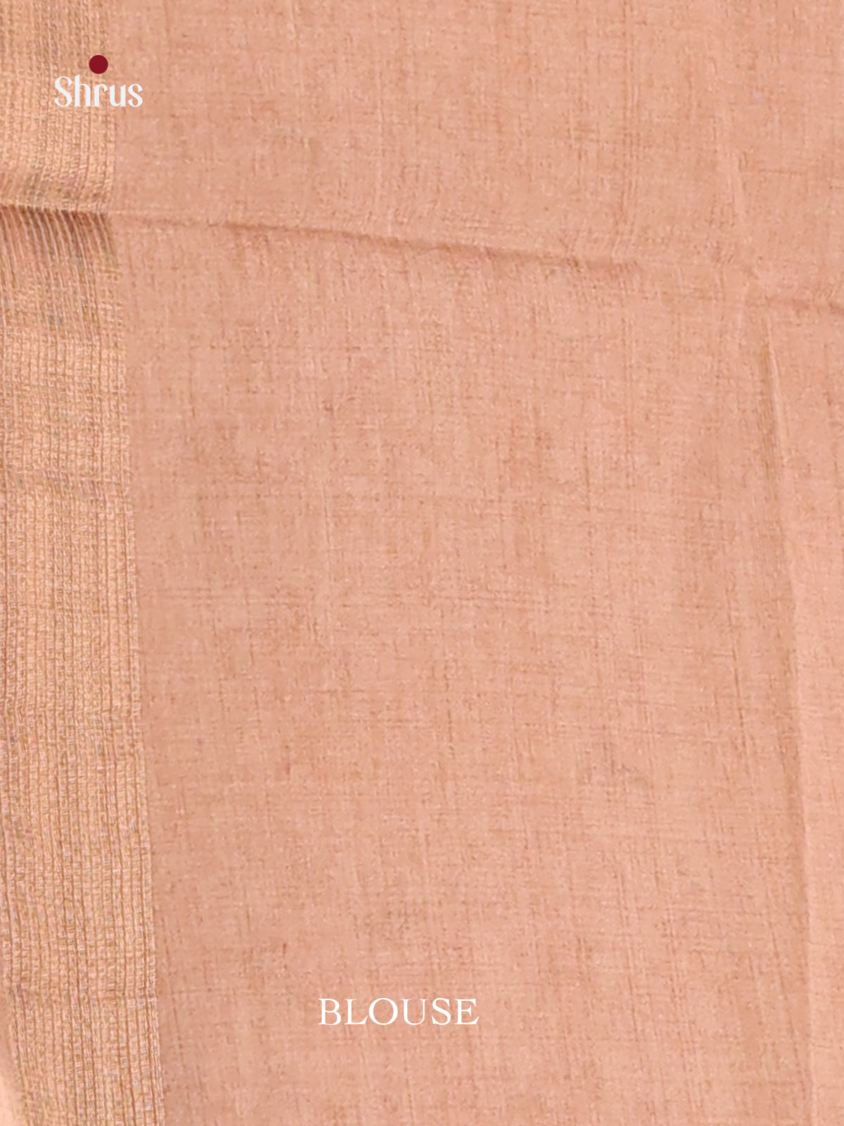 Brown - Semi Tussar Saree - Shop on Shrus.com
