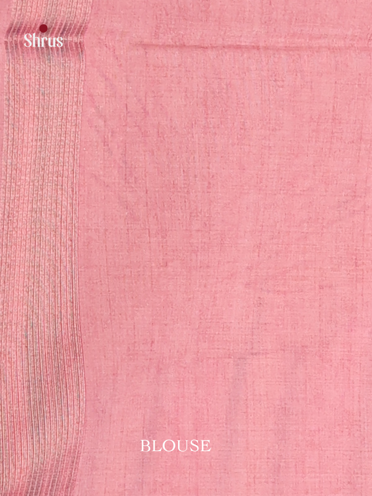 Onion Pink- Semi Tussar Saree - Shop on Shrus.com