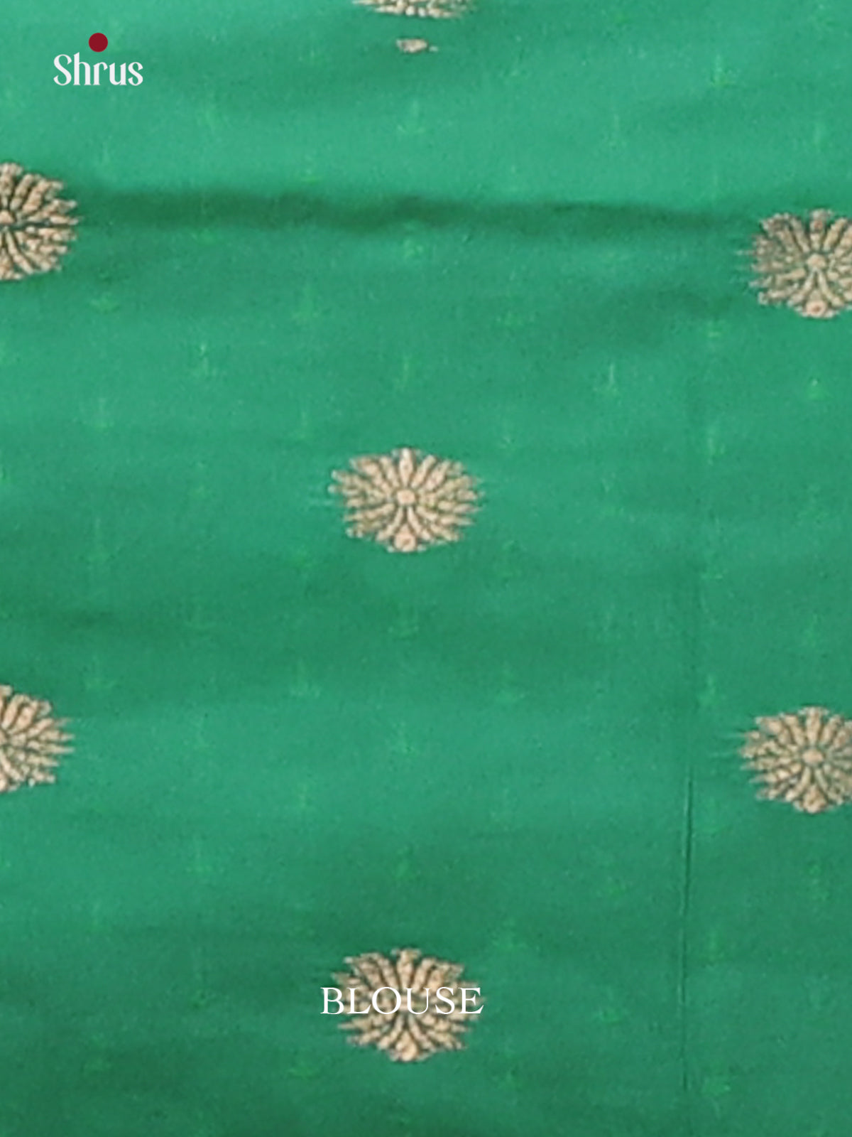 Orange with Green - Semi Softsilk Saree - Shop on Shrus.com