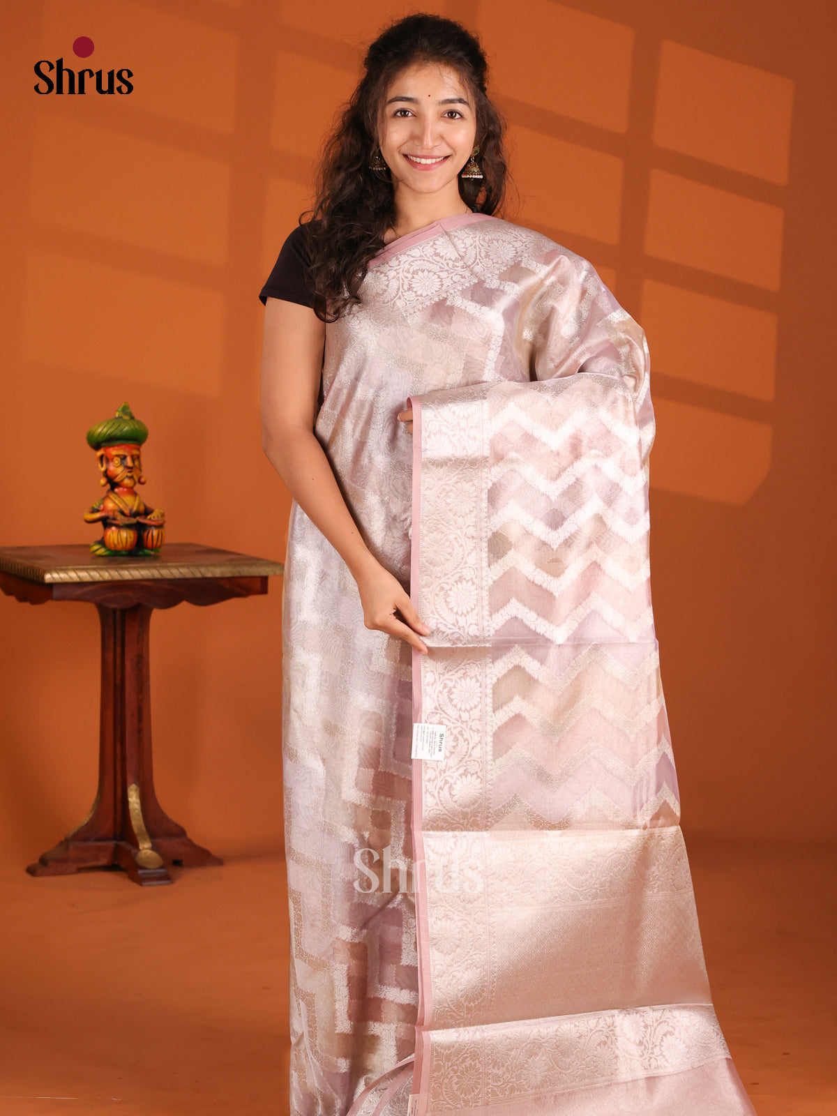 Mild Lavender - North Silk Cotton Saree - Shop on Shrus.com