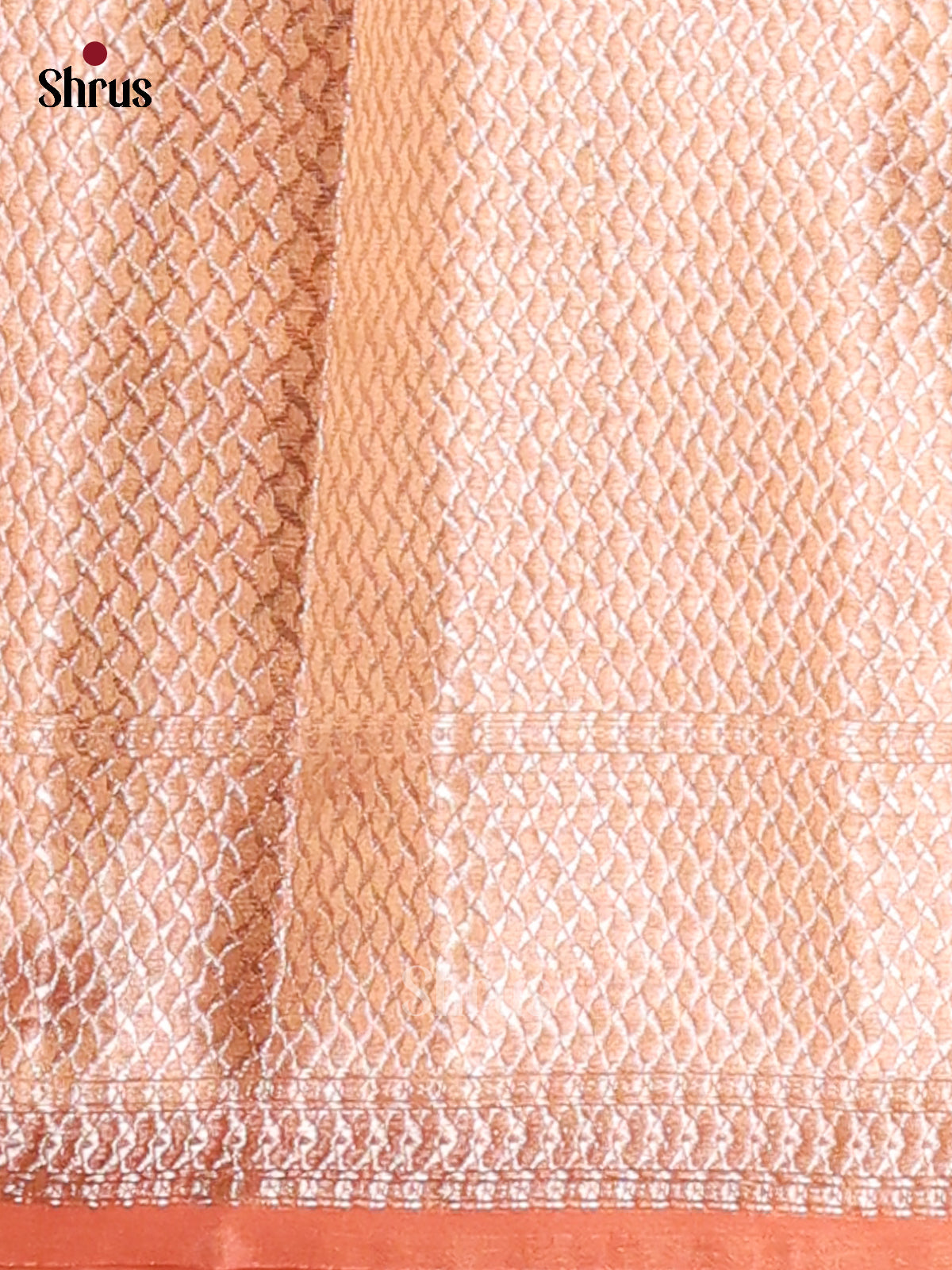 Peach - North Silk Cotton Saree - Shop on Shrus.com