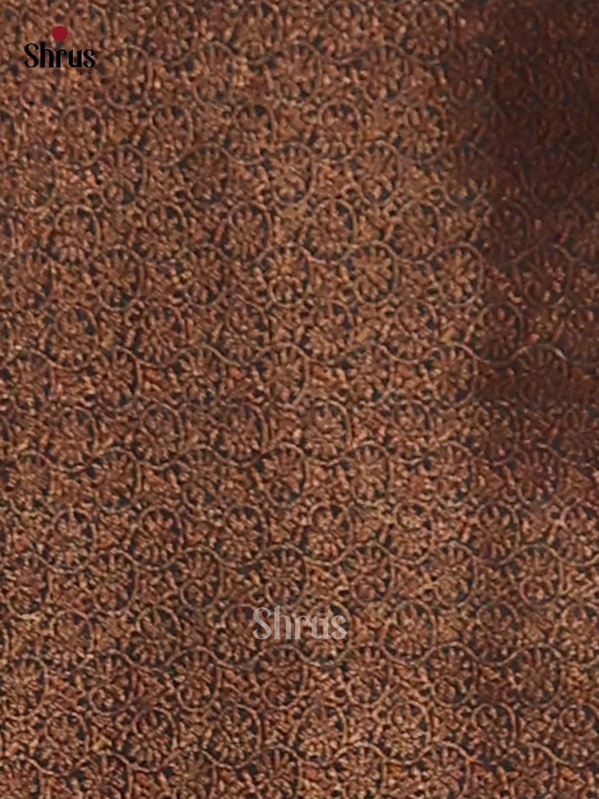 Green - Semi Linen printed Saree - Shop on Shrus.com