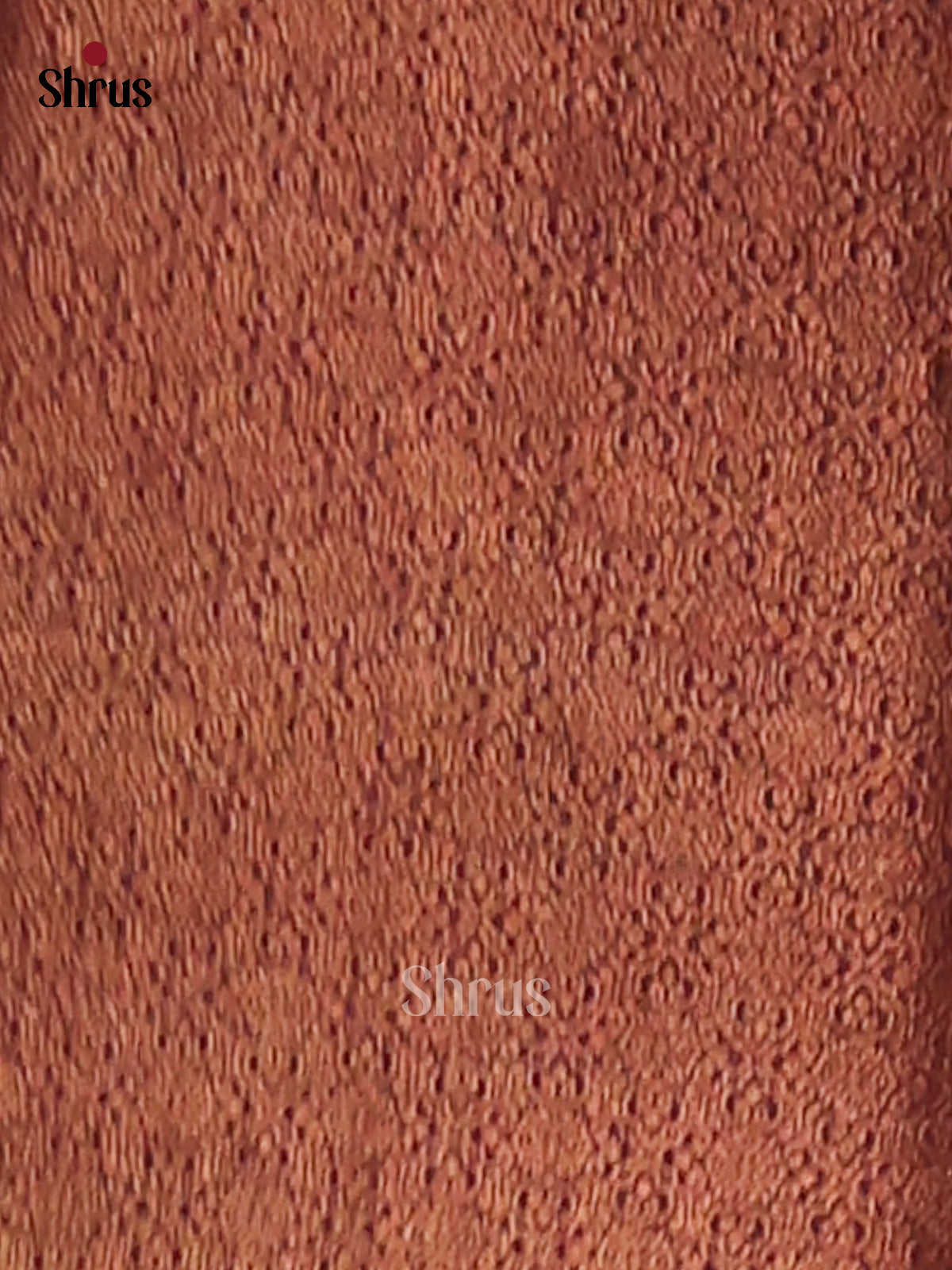 Brown - Semi Linen printed Saree - Shop on Shrus.com