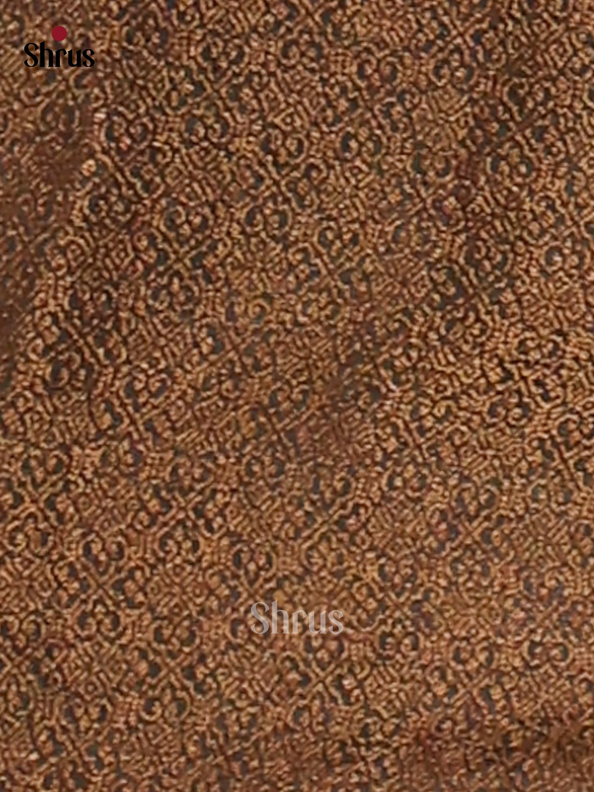 Mustardy Green -Semi Linen print Saree - Shop on Shrus.com