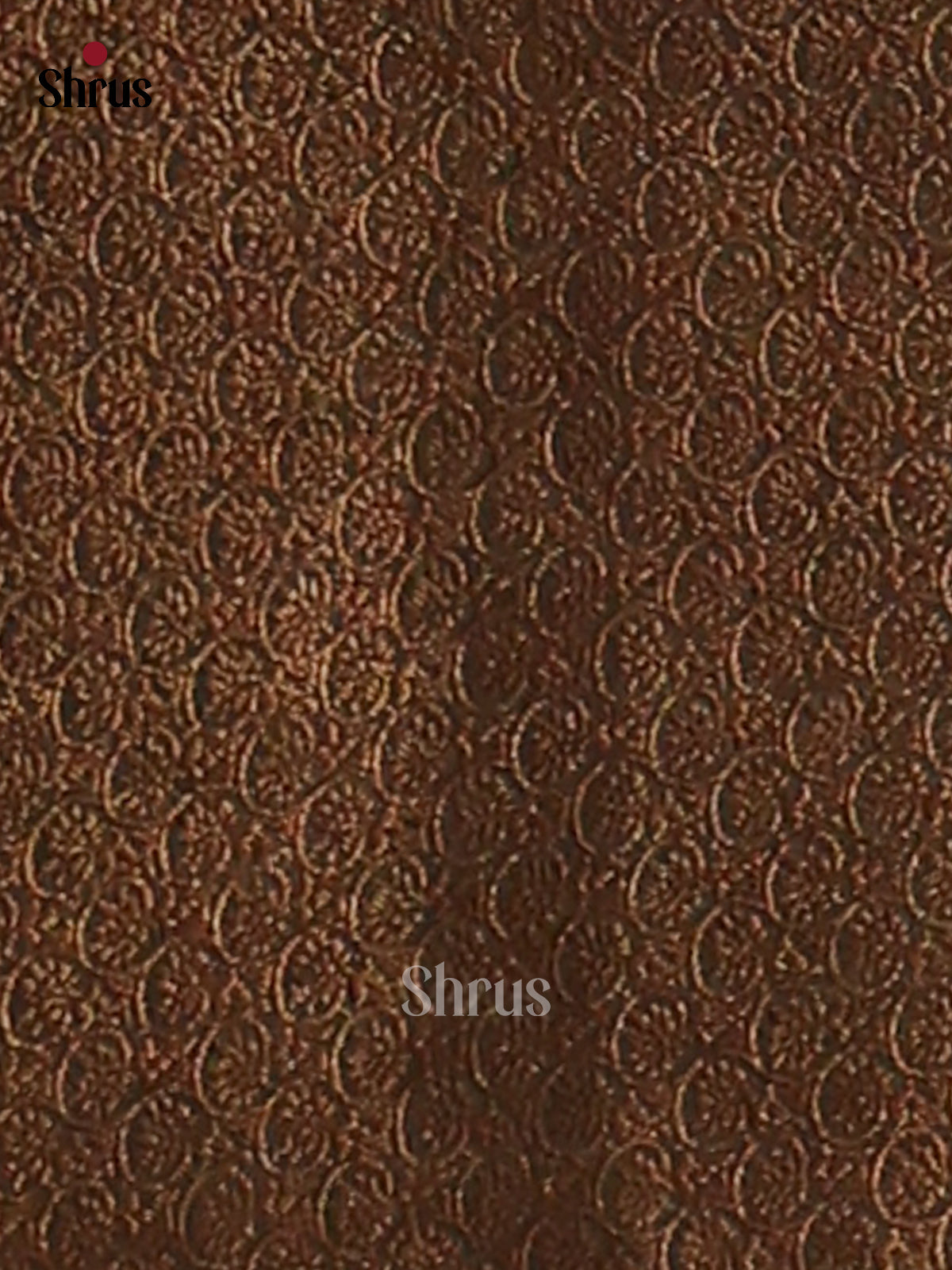 Dark Green - Semi Linen print Saree - Shop on Shrus.com