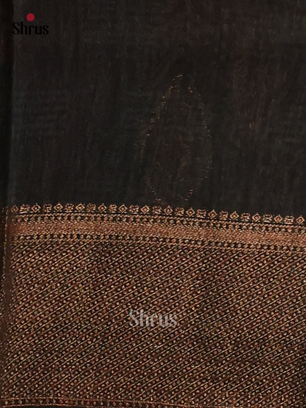 DFS04457- Semi Linen print Saree - Shop on Shrus.com