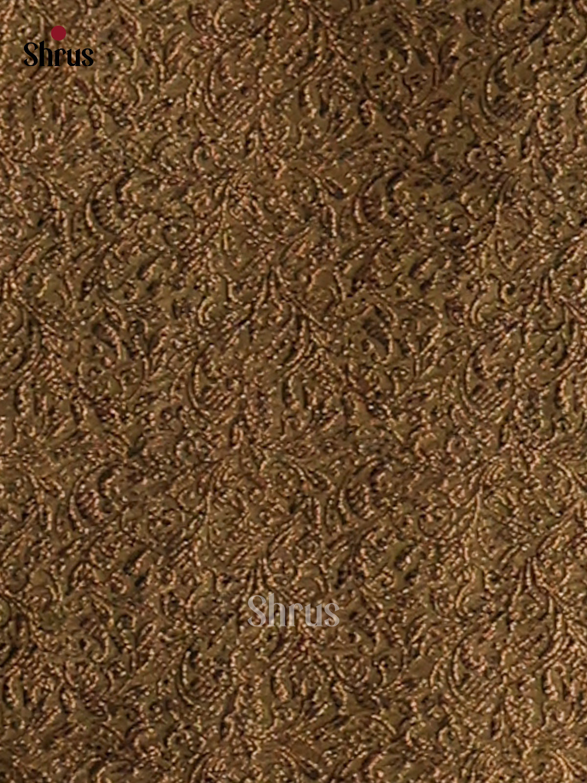 Cream & Green - Linen silk Saree - Shop on Shrus.com