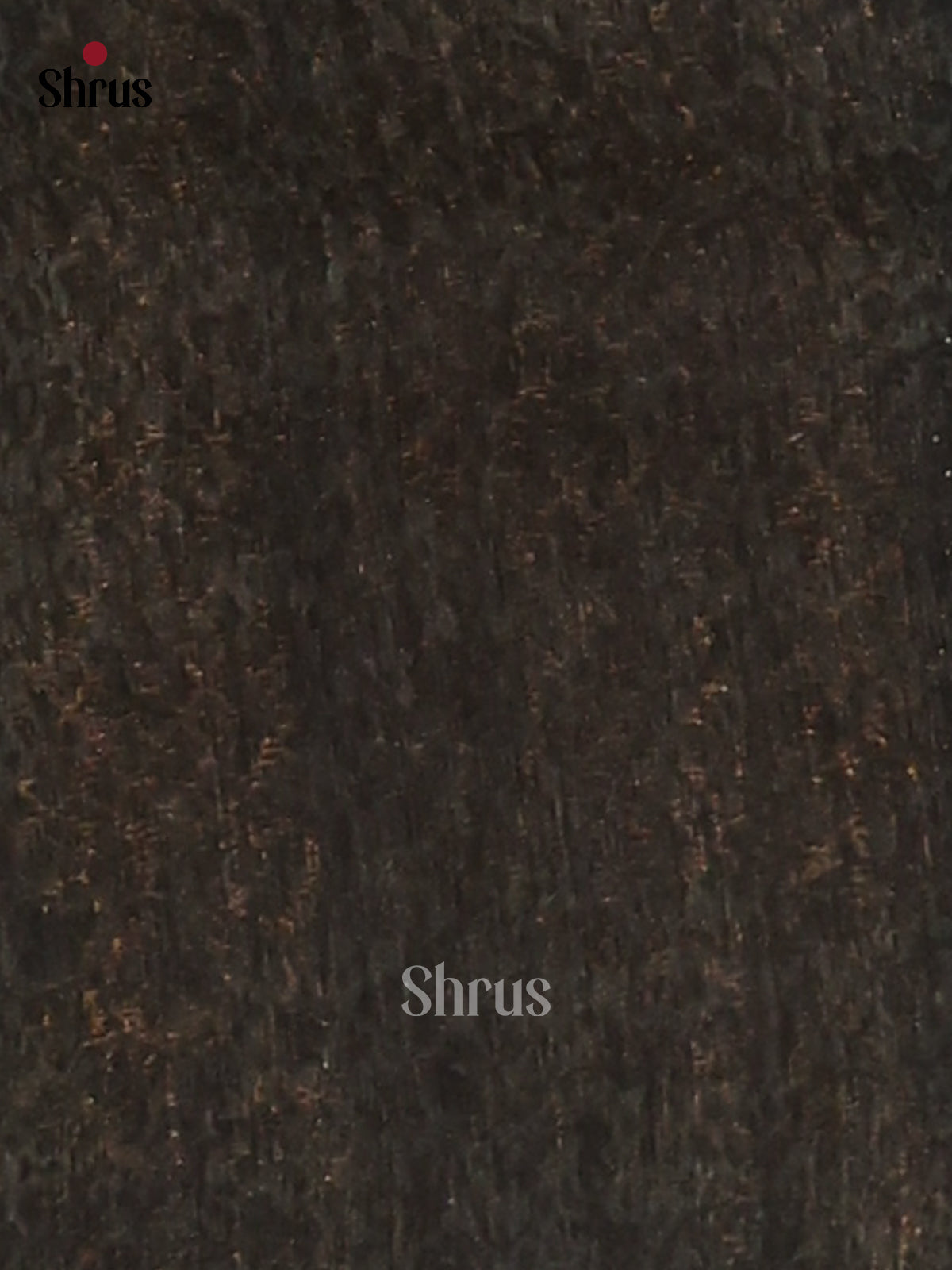 Black -Semi Linen print Saree - Shop on Shrus.com