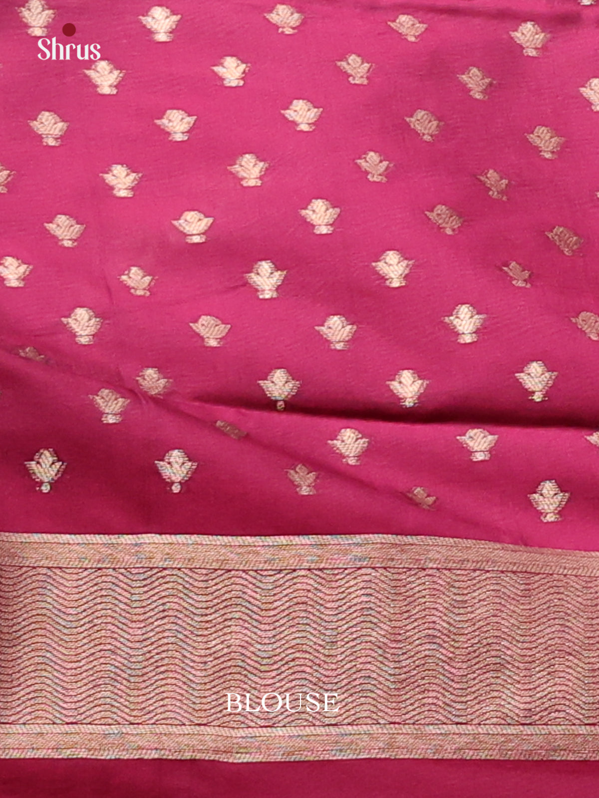 Maroon - Semi Softsilk Saree - Shop on Shrus.com