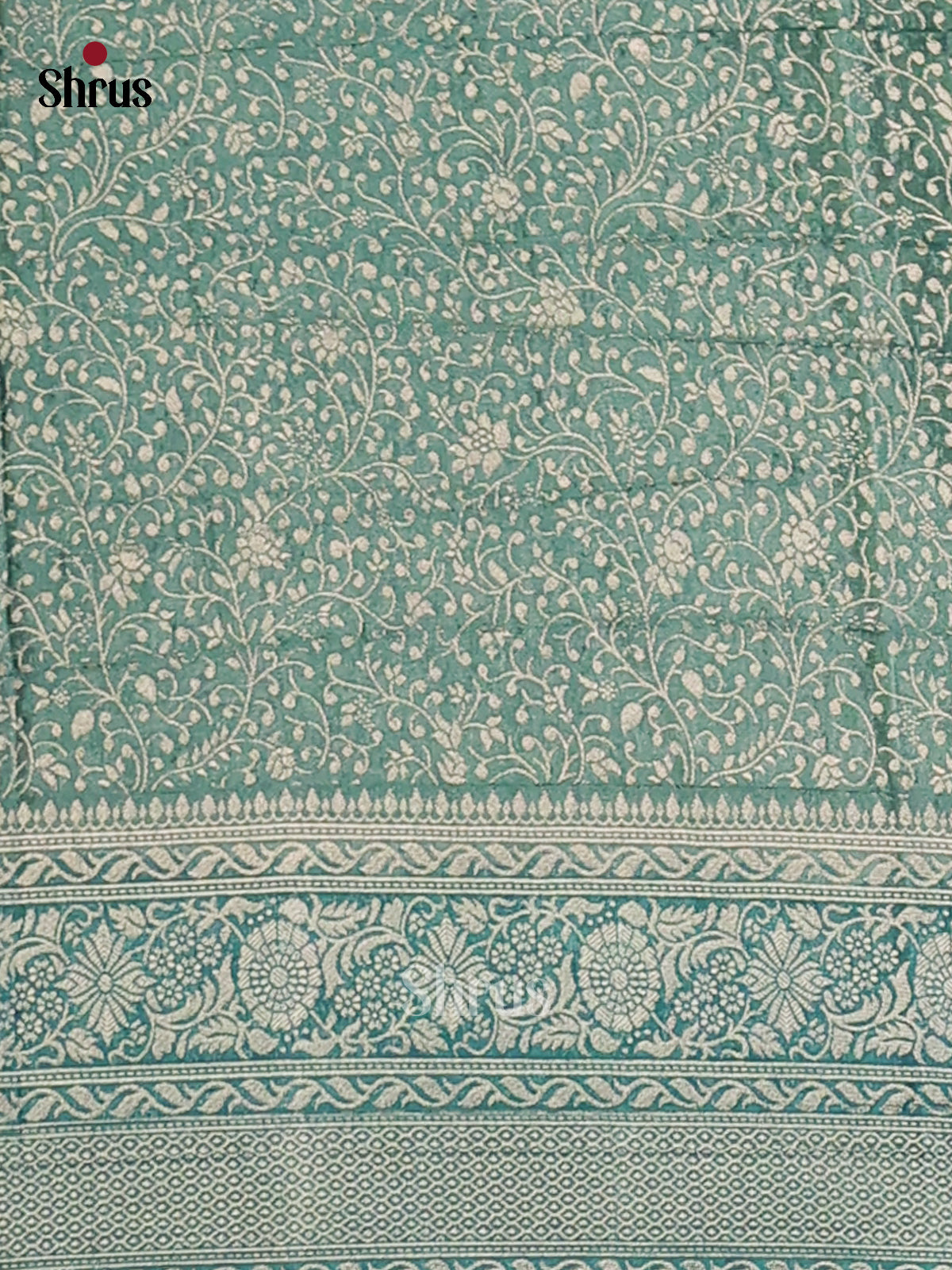 Blue - Semi Georgette saree - Shop on Shrus.com