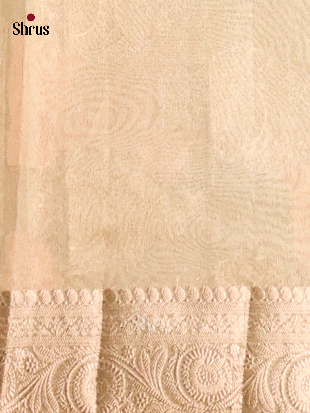 Light Green - Bamboo silk Saree - Shop on Shrus.com