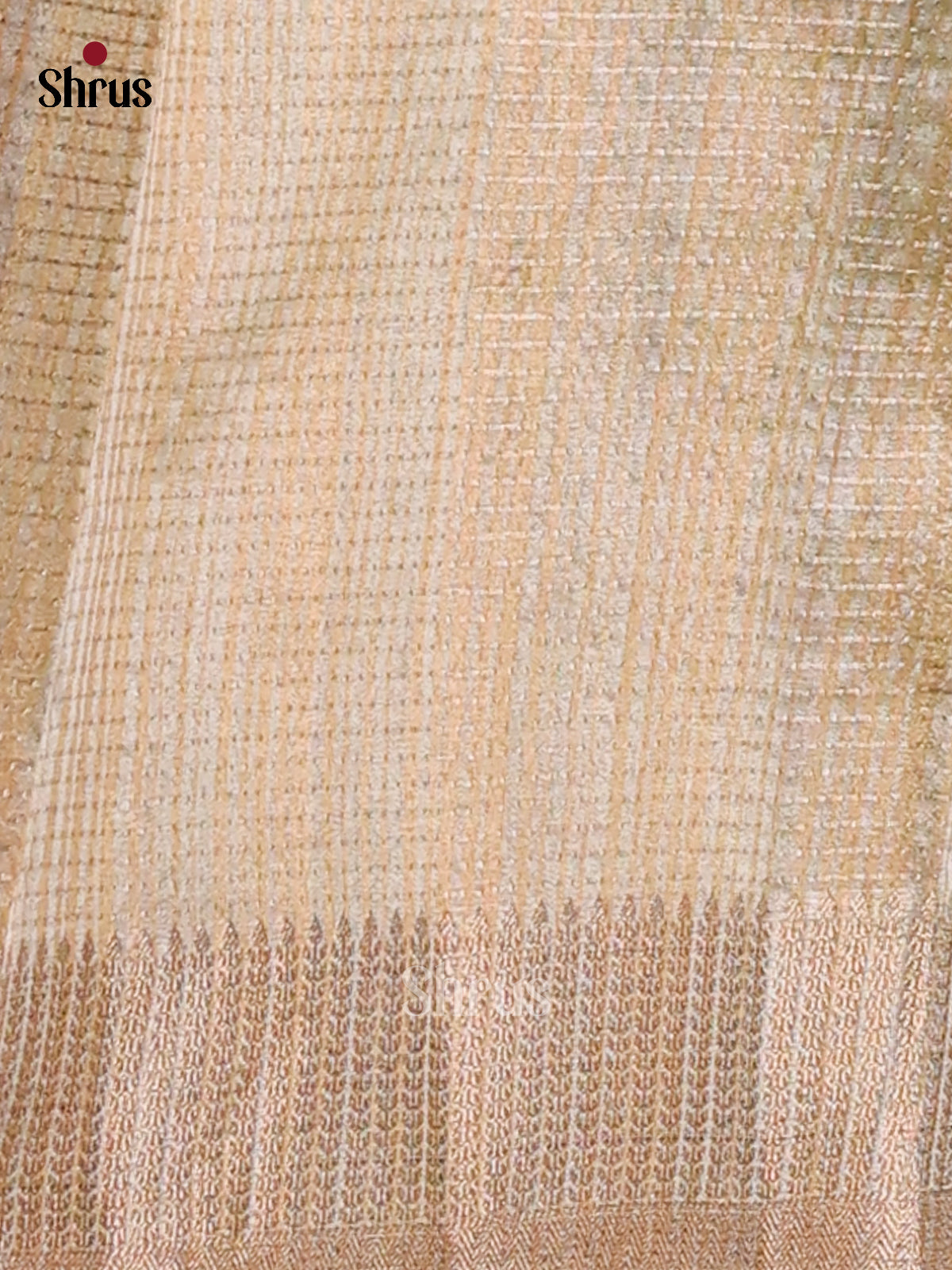 Green - Bamboo silk Saree - Shop on Shrus.com