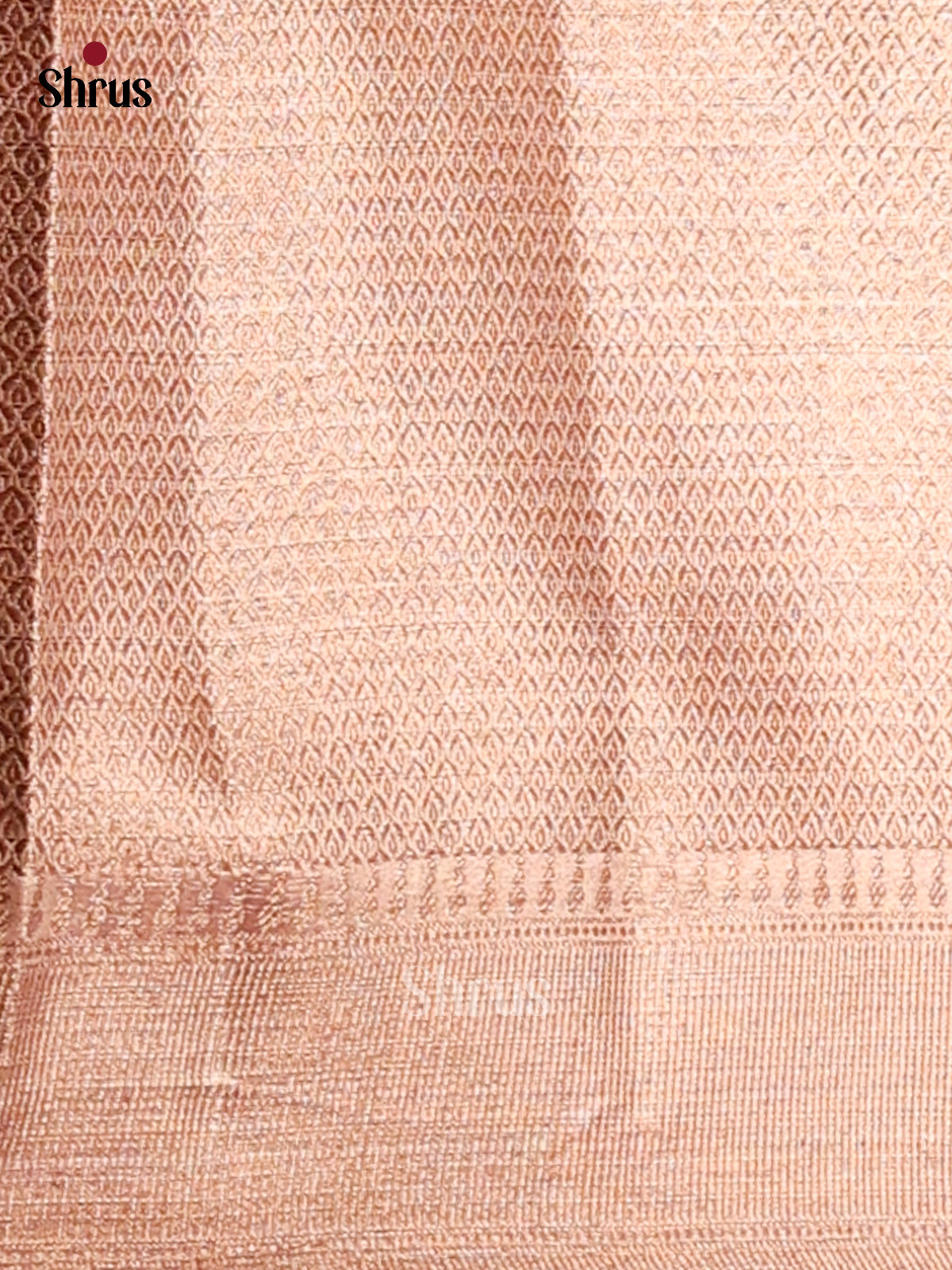 Dusty Pink- Bamboo silk Saree - Shop on Shrus.com