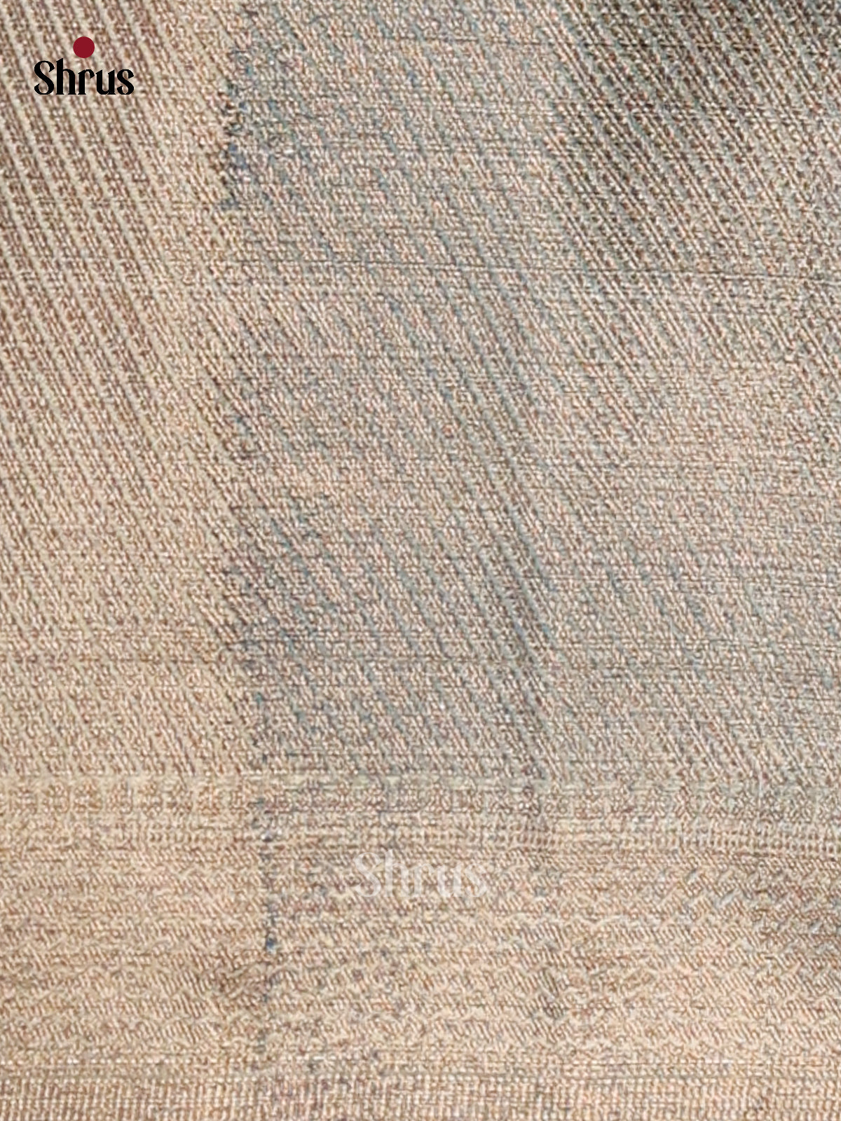 Blue - Bamboo silk Saree - Shop on Shrus.com