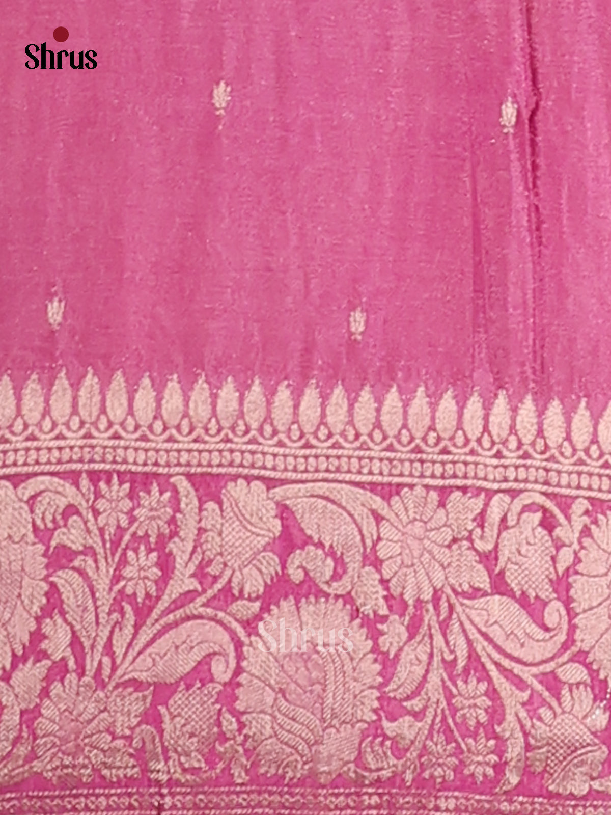 Purple - Semi Georgette Saree - Shop on Shrus.com